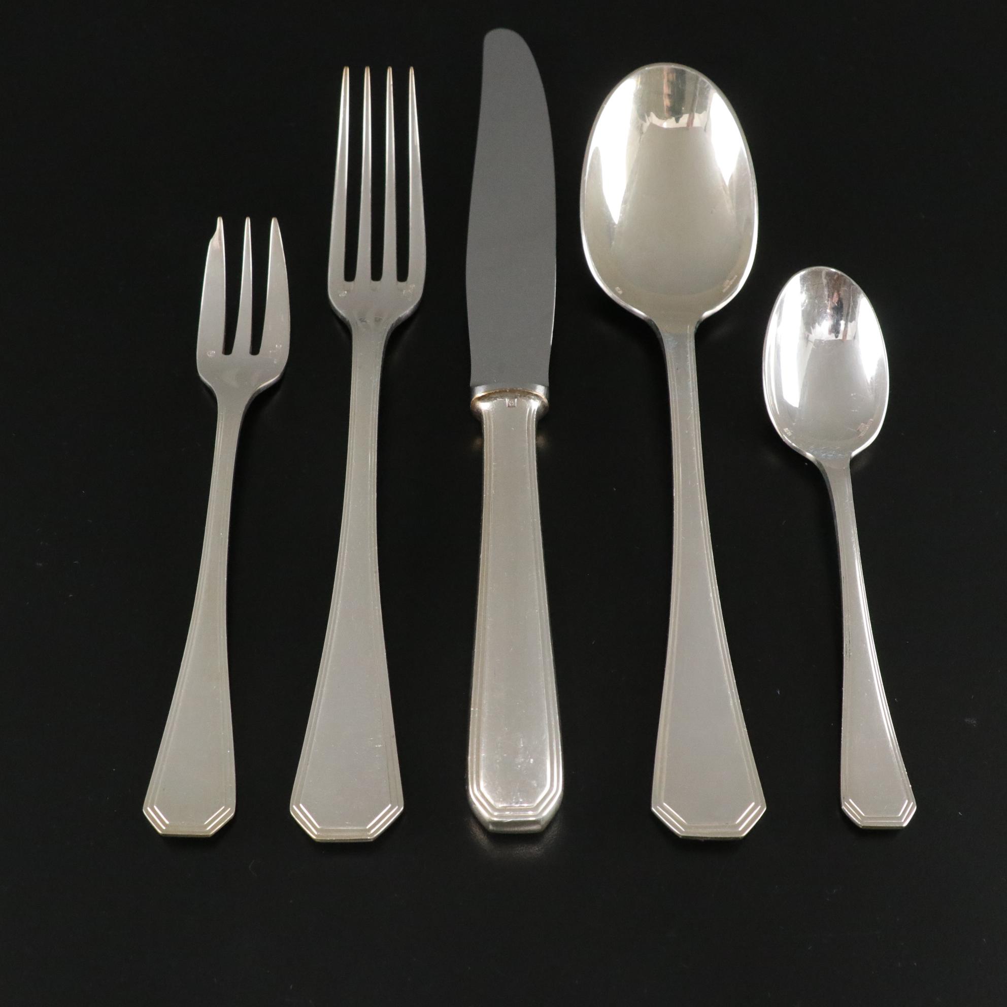 Christofle "America" Silver Plate Flatware