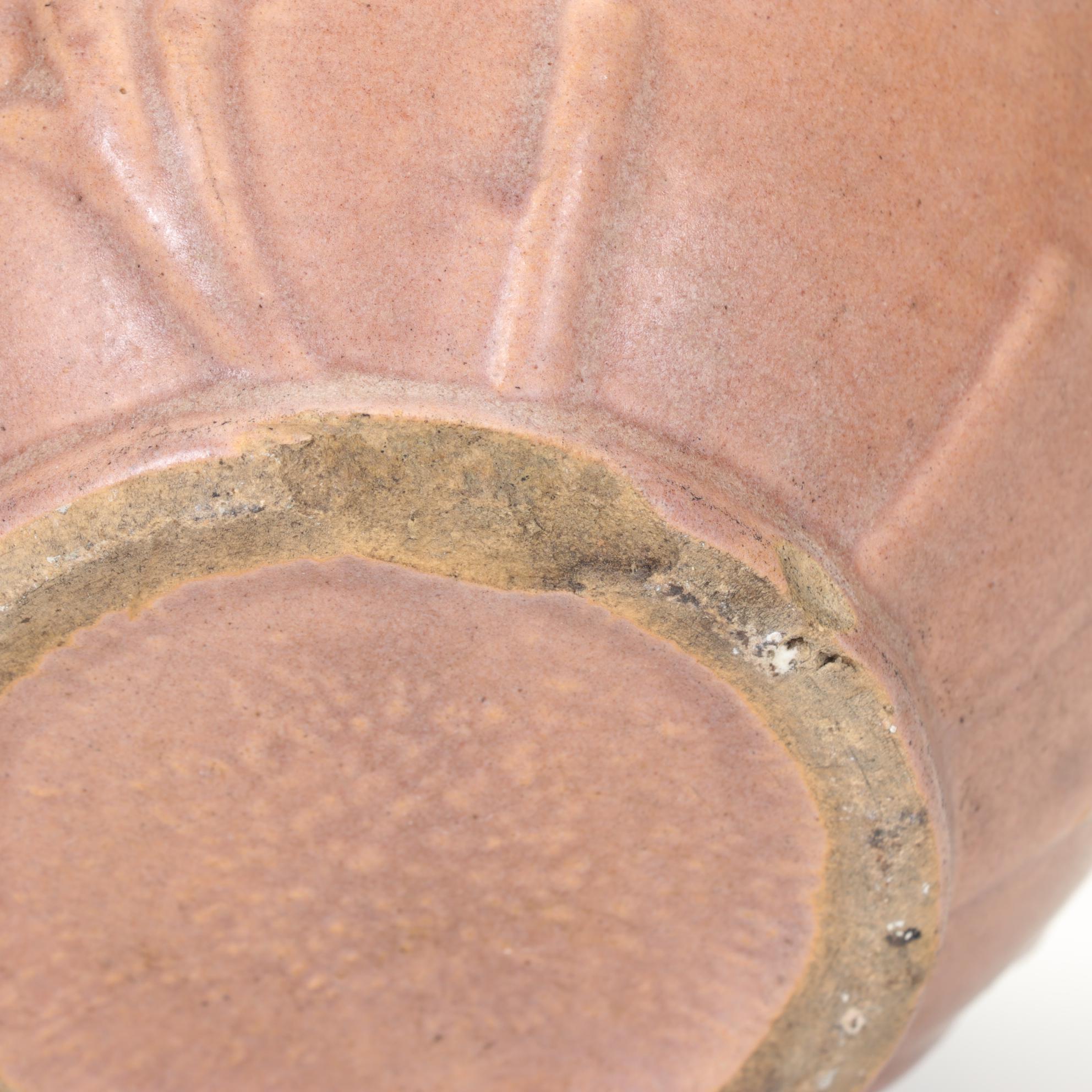 Brush McCoy Holly Pottery Planters