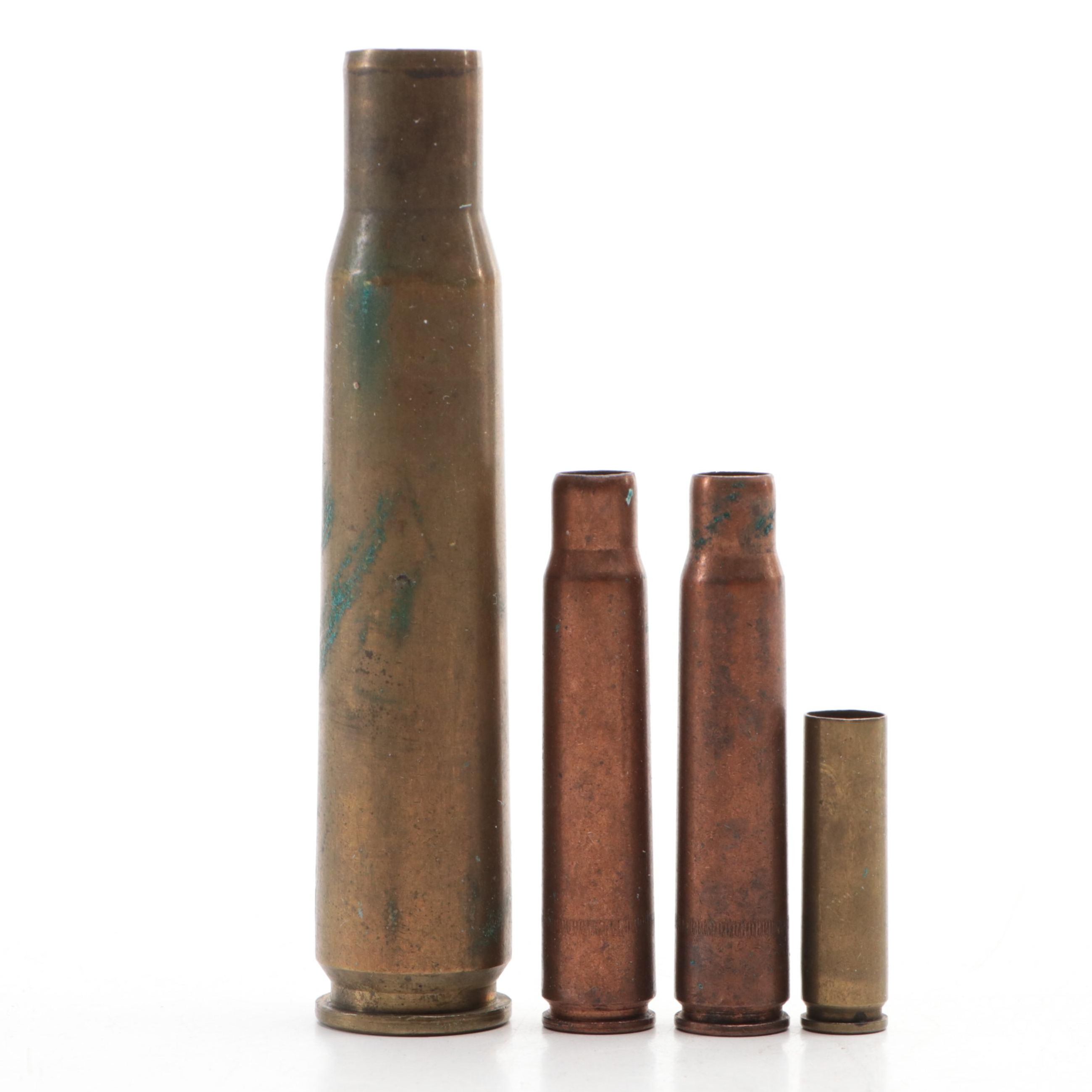 World War II U. S. and German Military Shell Casings