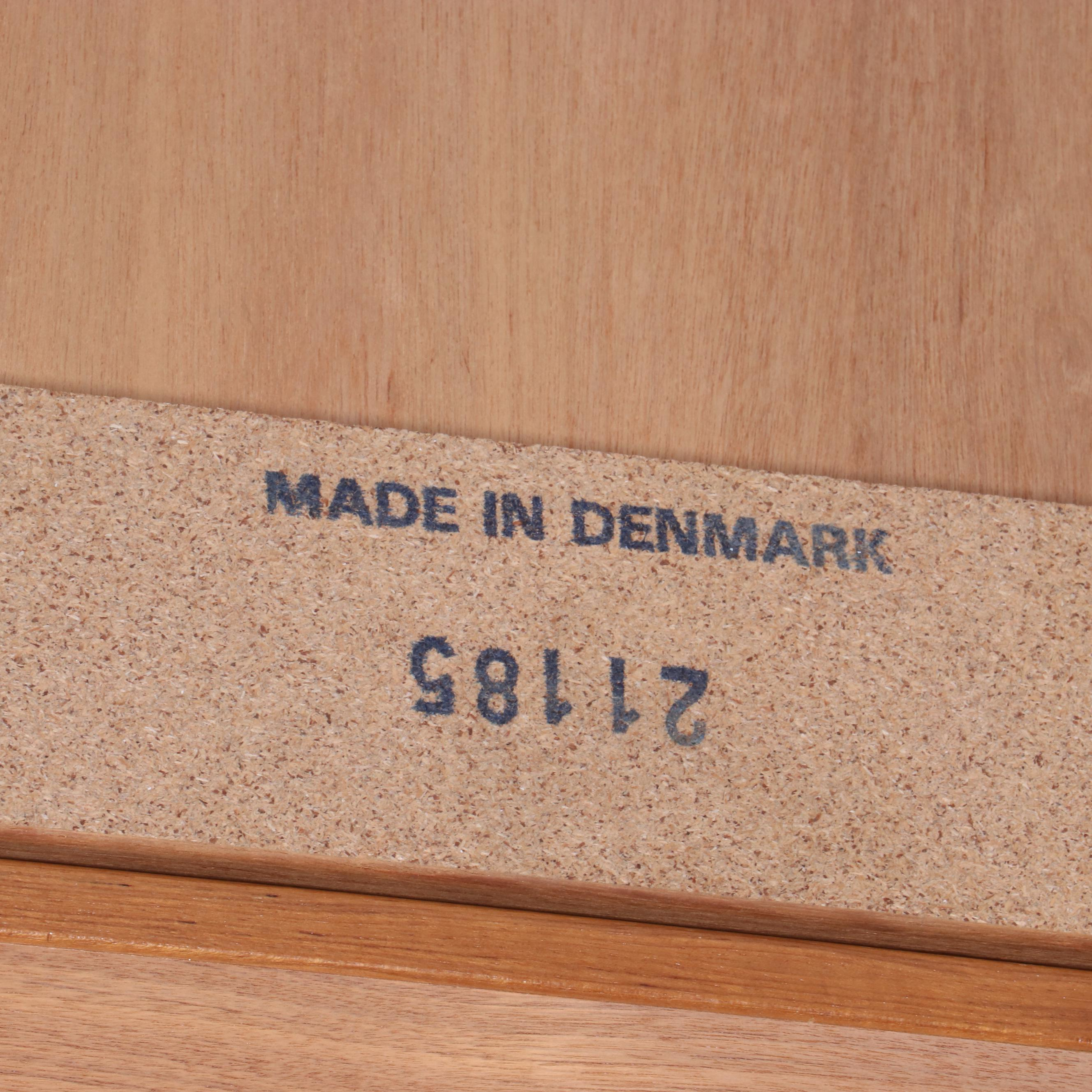 Small Danish Modern Teak File Cabinet, Late 20th Century