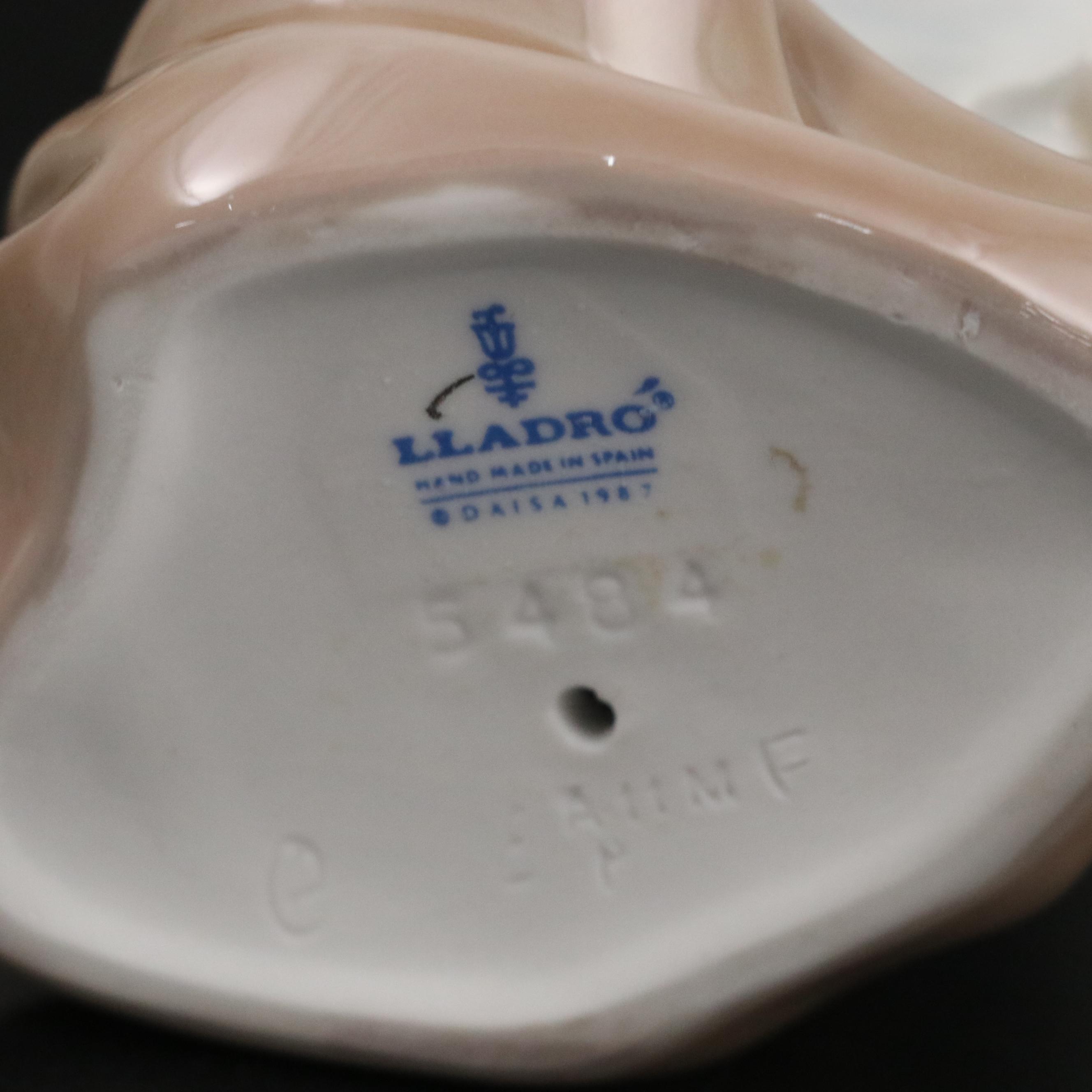 Lladró "Rabbit's Food" and "Lost Lamb" Porcelain Figurines, Late 20th Century