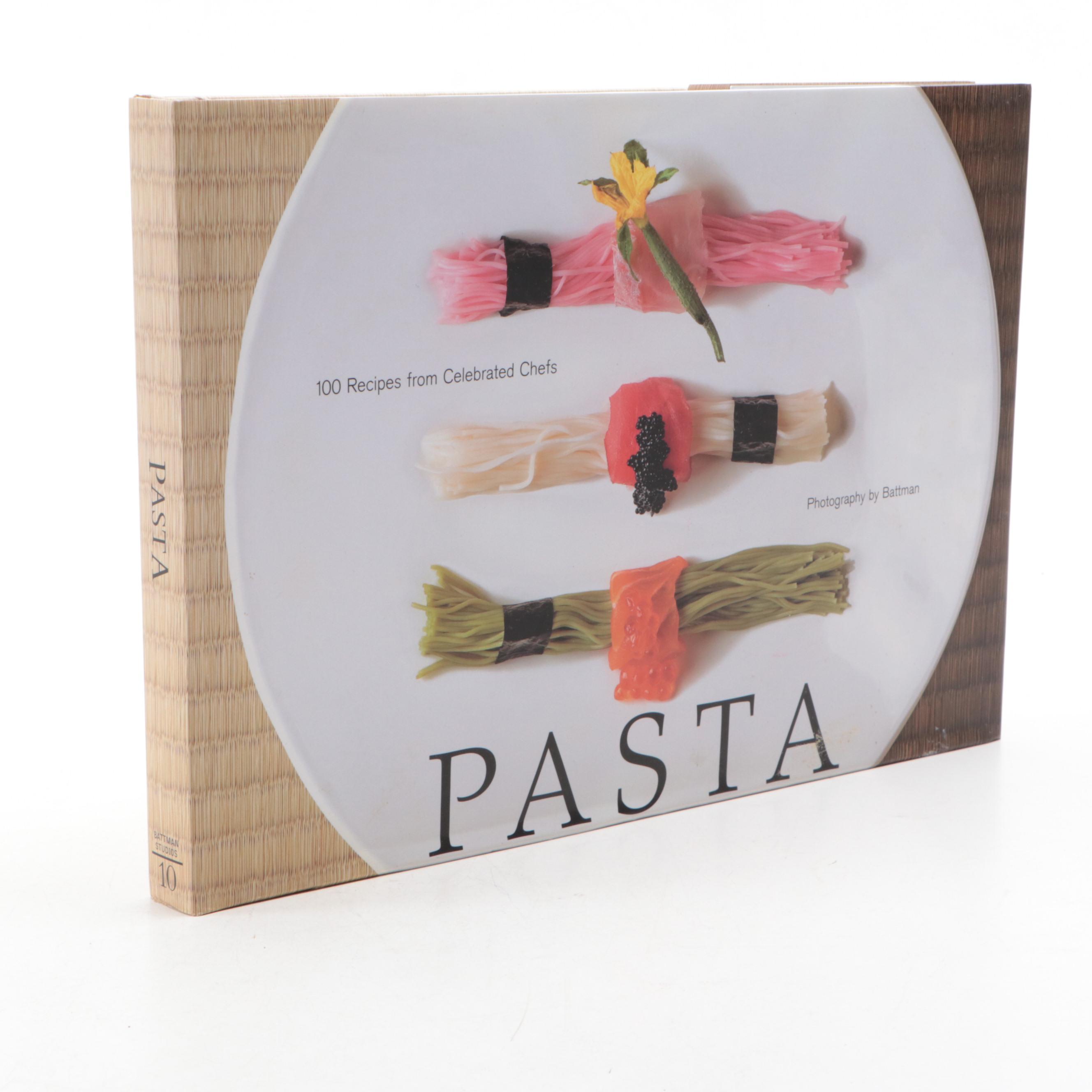 "Pasta: 100 Recipes from Celebrated Chefs" by Alan Batt and More Cookbooks