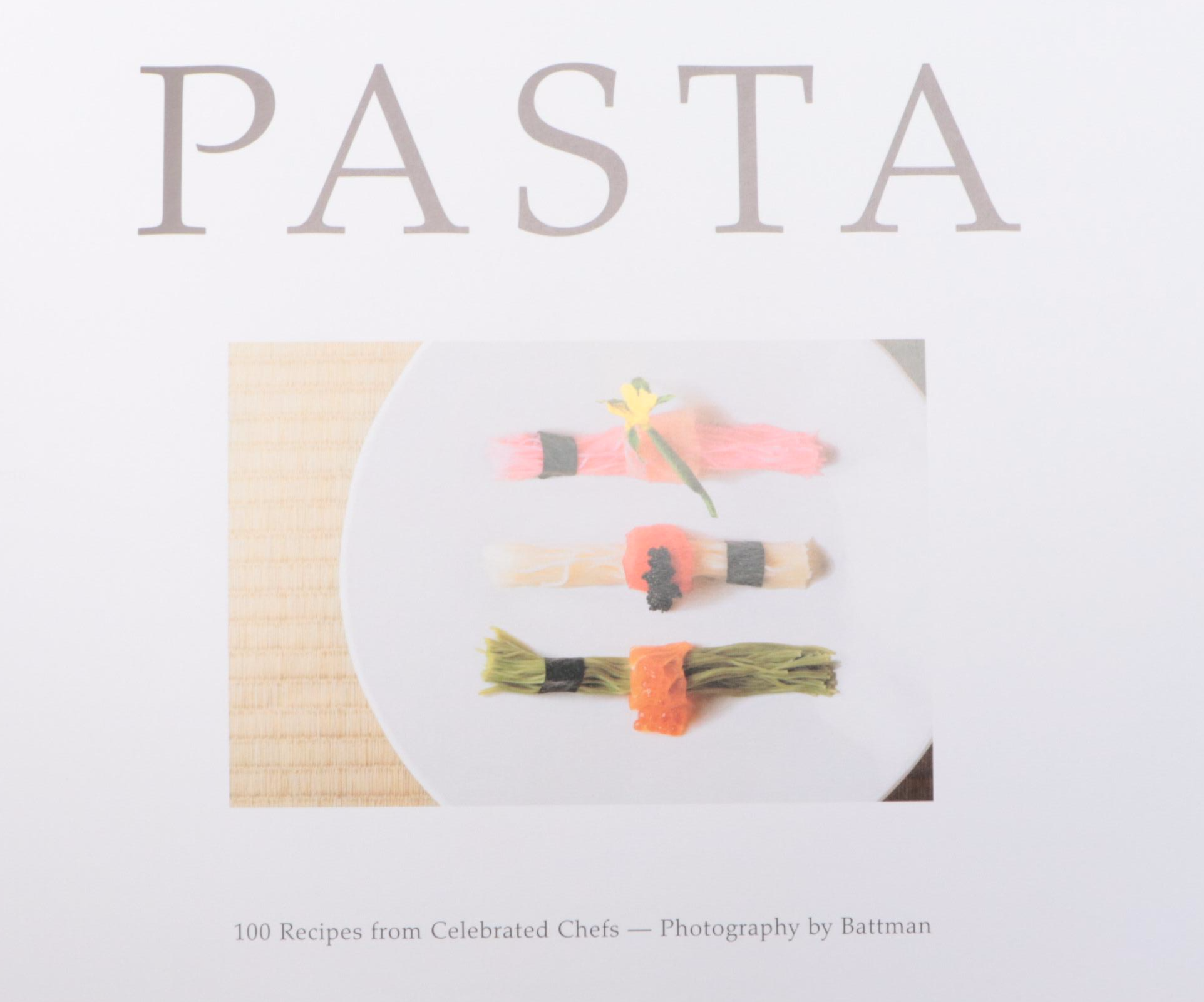 "Pasta: 100 Recipes from Celebrated Chefs" by Alan Batt and More Cookbooks