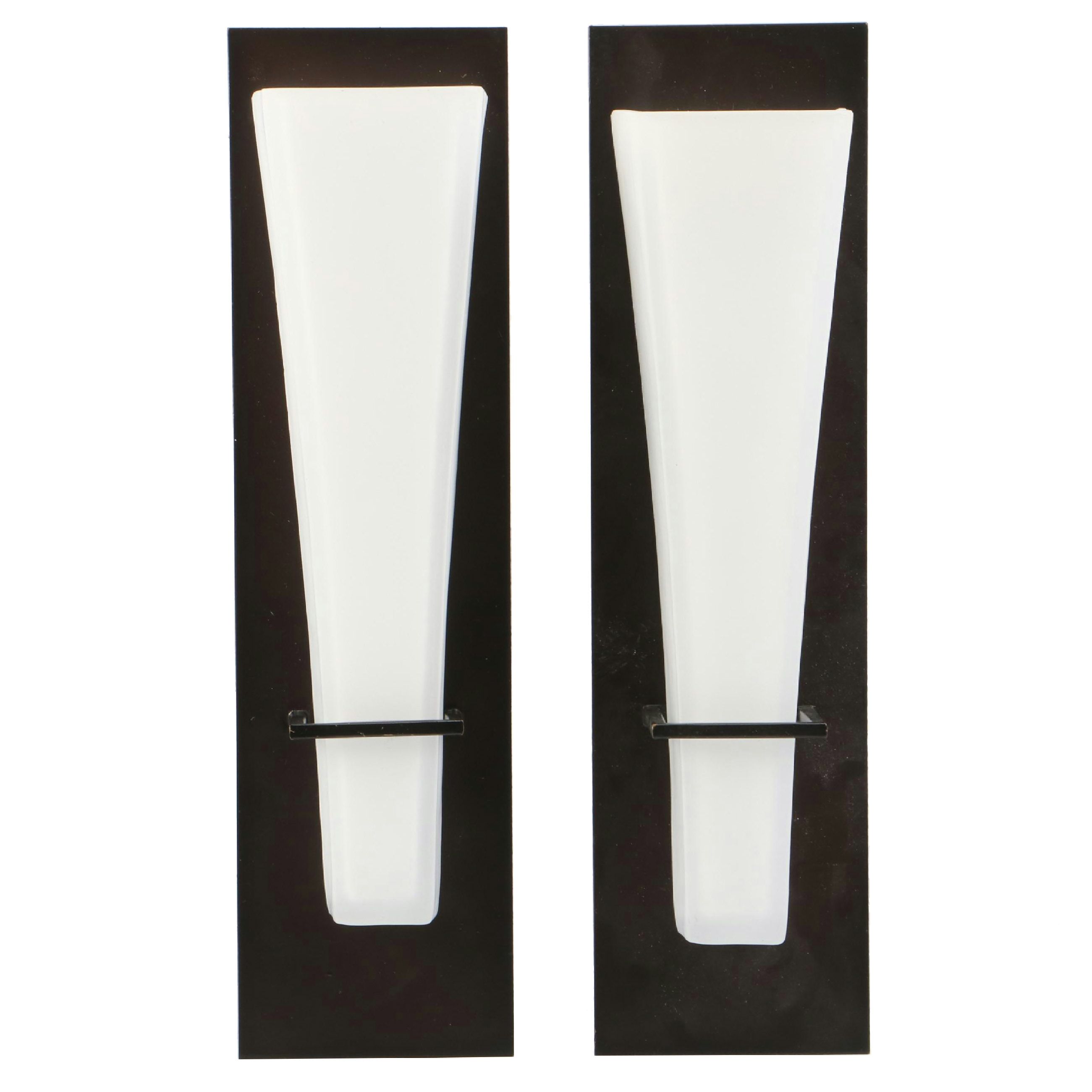 Murray Feiss "Boulevard" Wall Sconce Pair