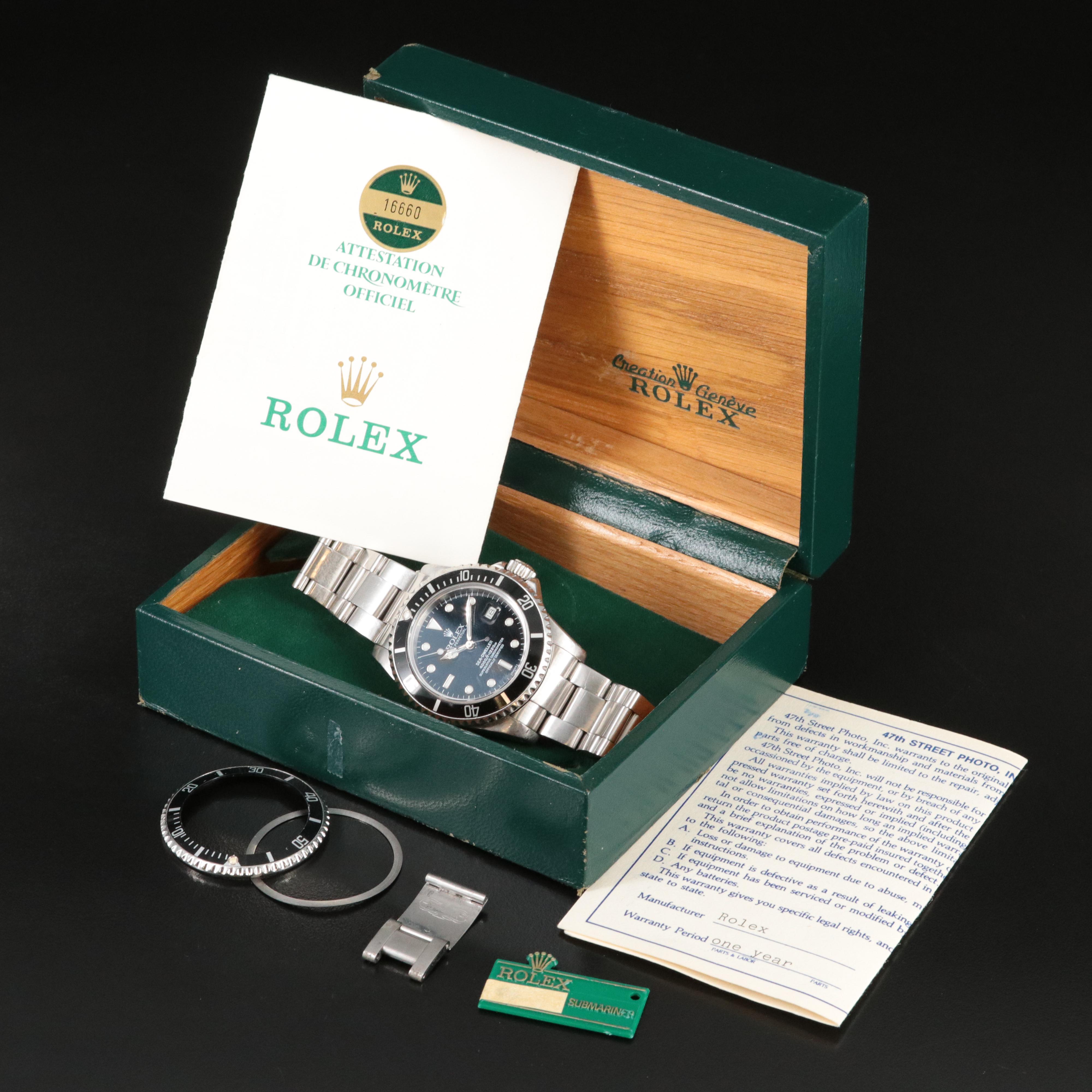 1984 Rolex Sea-Dweller Oyster Perpetual Date Watch