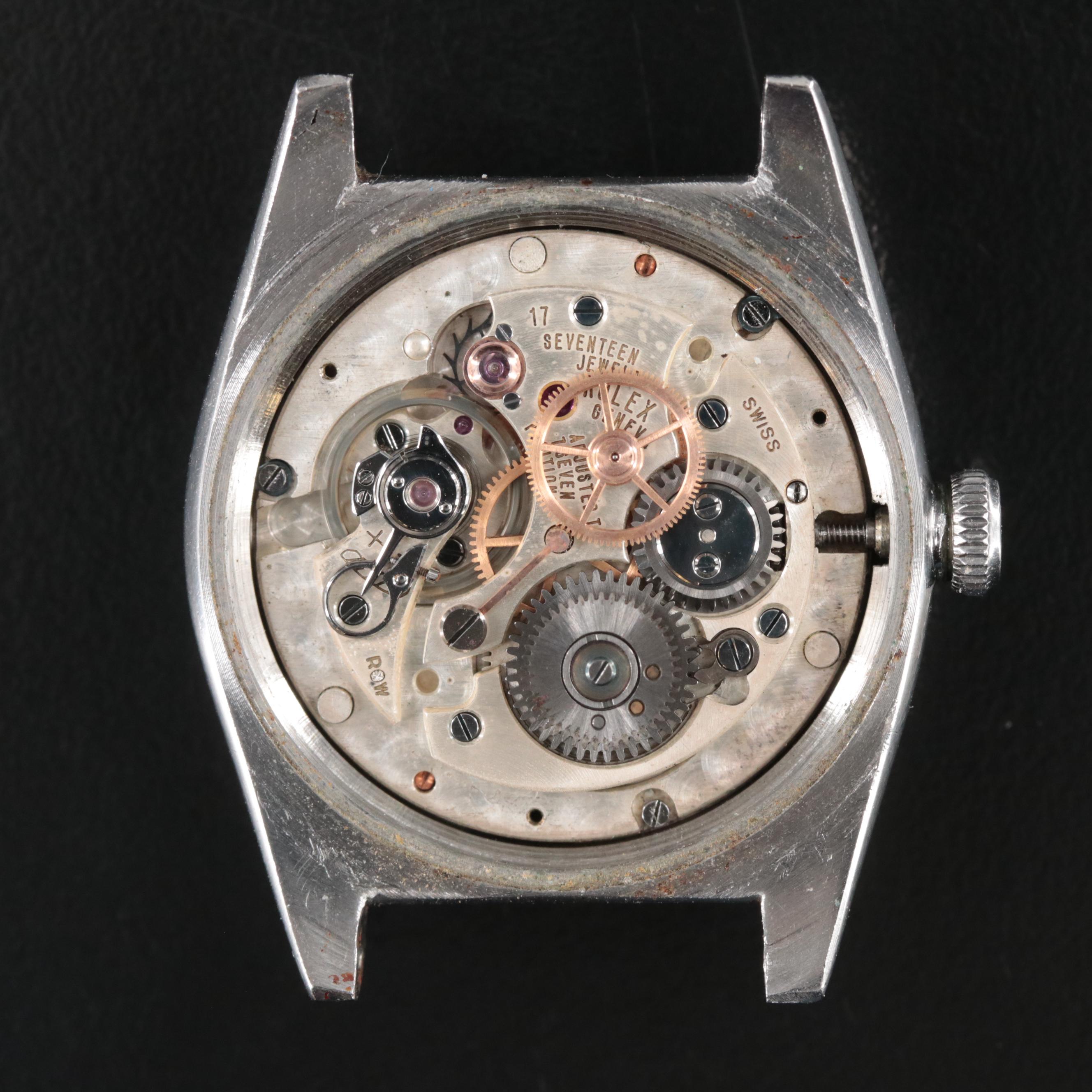 Vintage Rolex Oyster Perpetual Bubbleback Watch