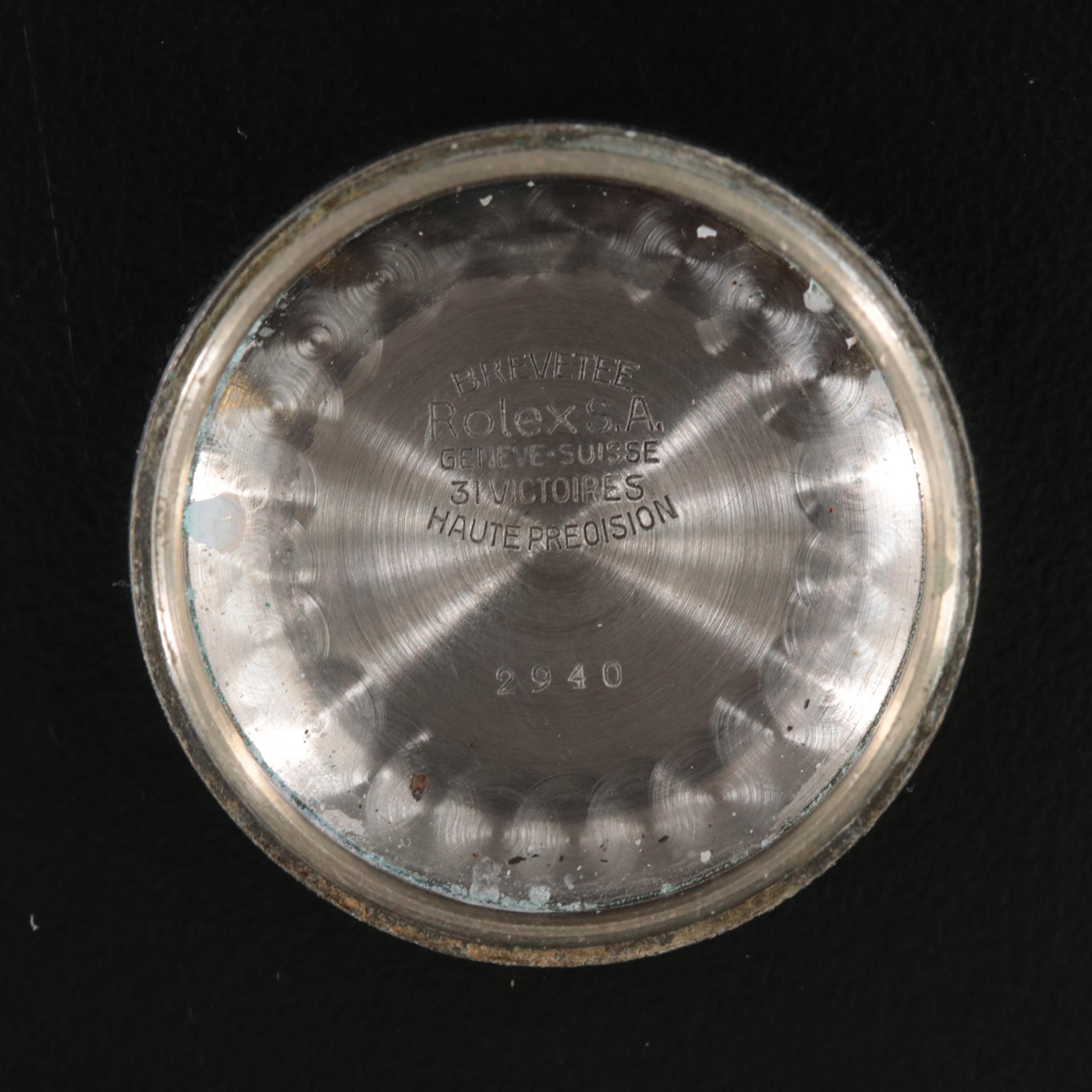 Vintage Rolex Oyster Perpetual Bubbleback Watch