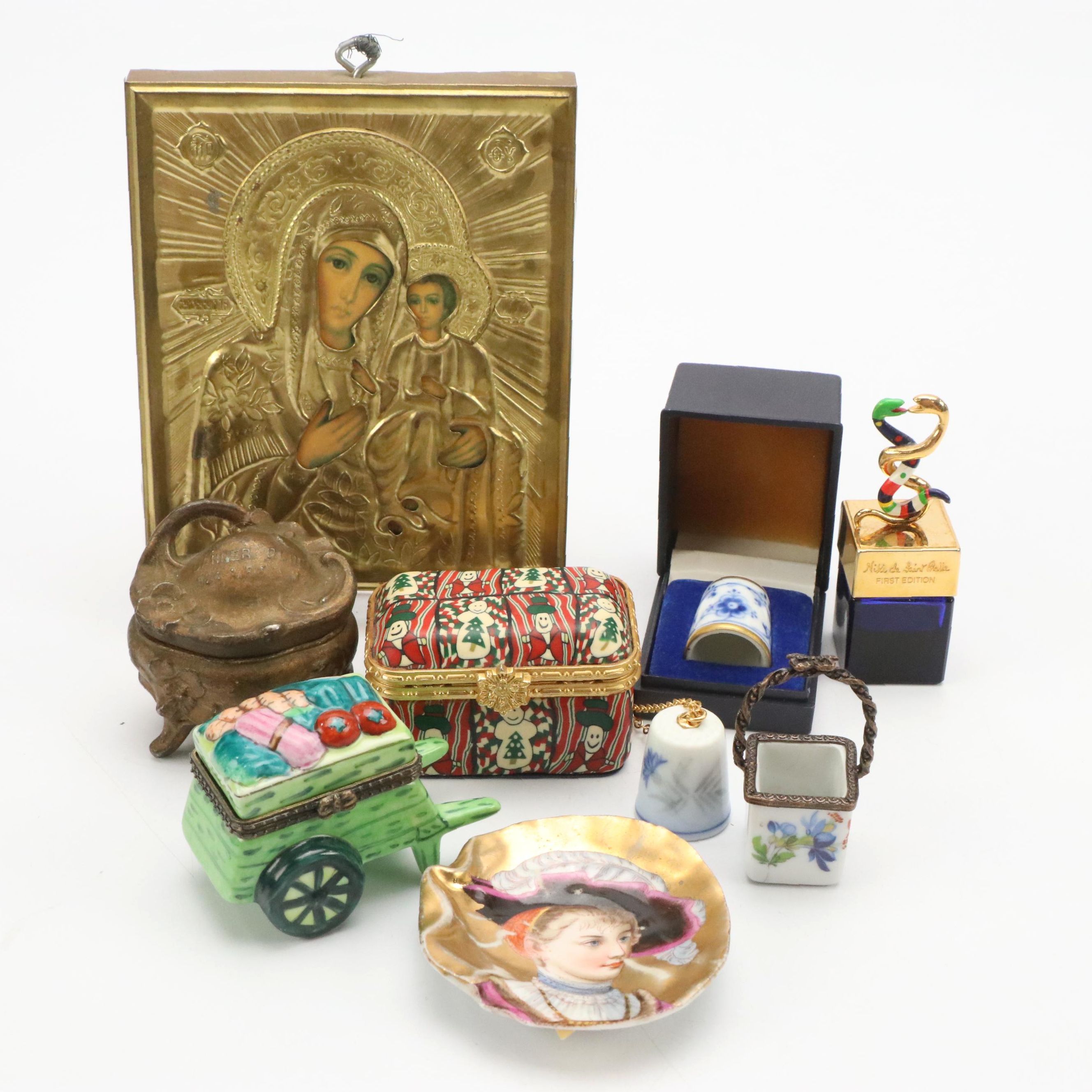 Niki de Saint Phalle First Edition Glass Perfume Bottle with More