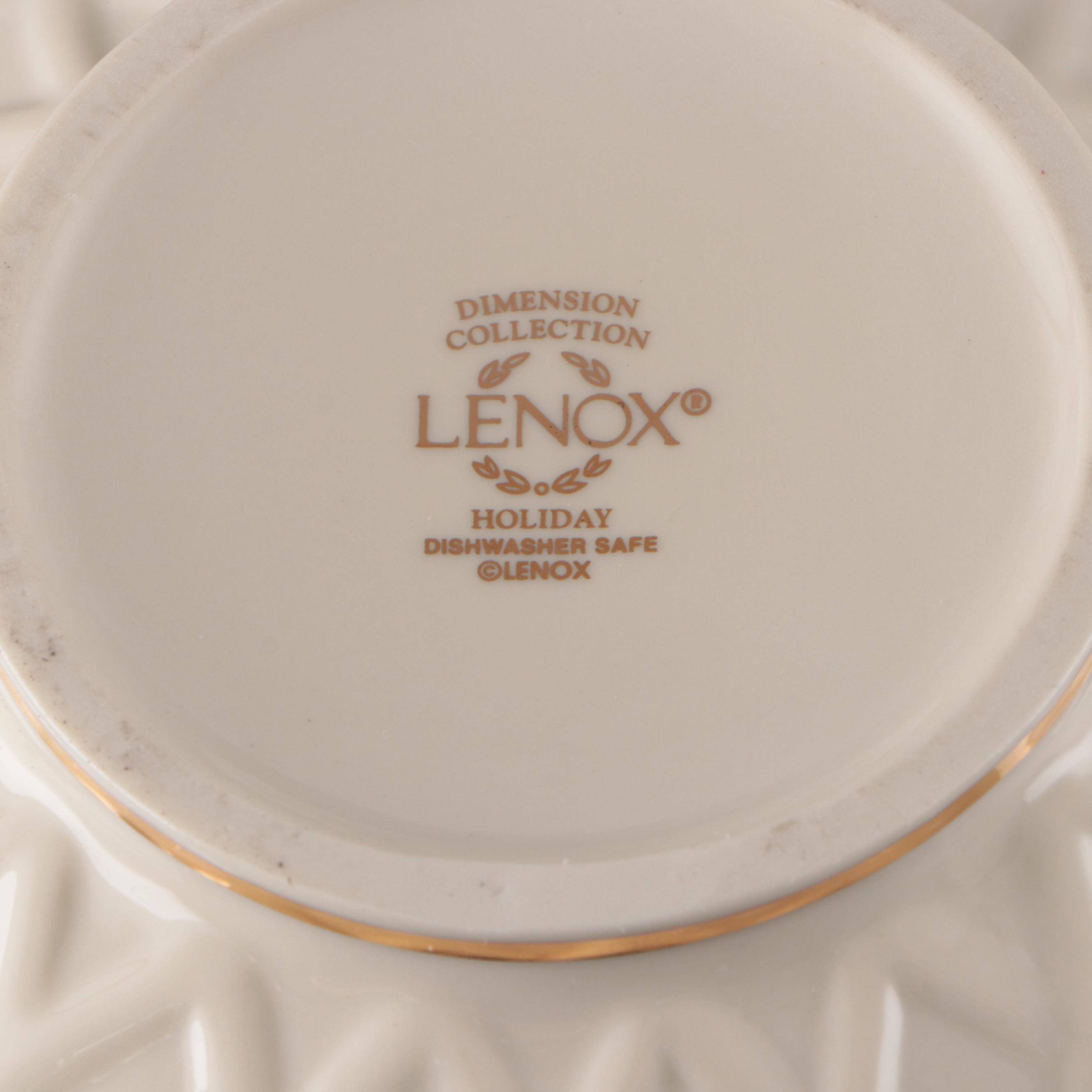 Lenox "Holiday Nouveau" Thermal Carafe, "Holiday" Porcelain Teapot and More