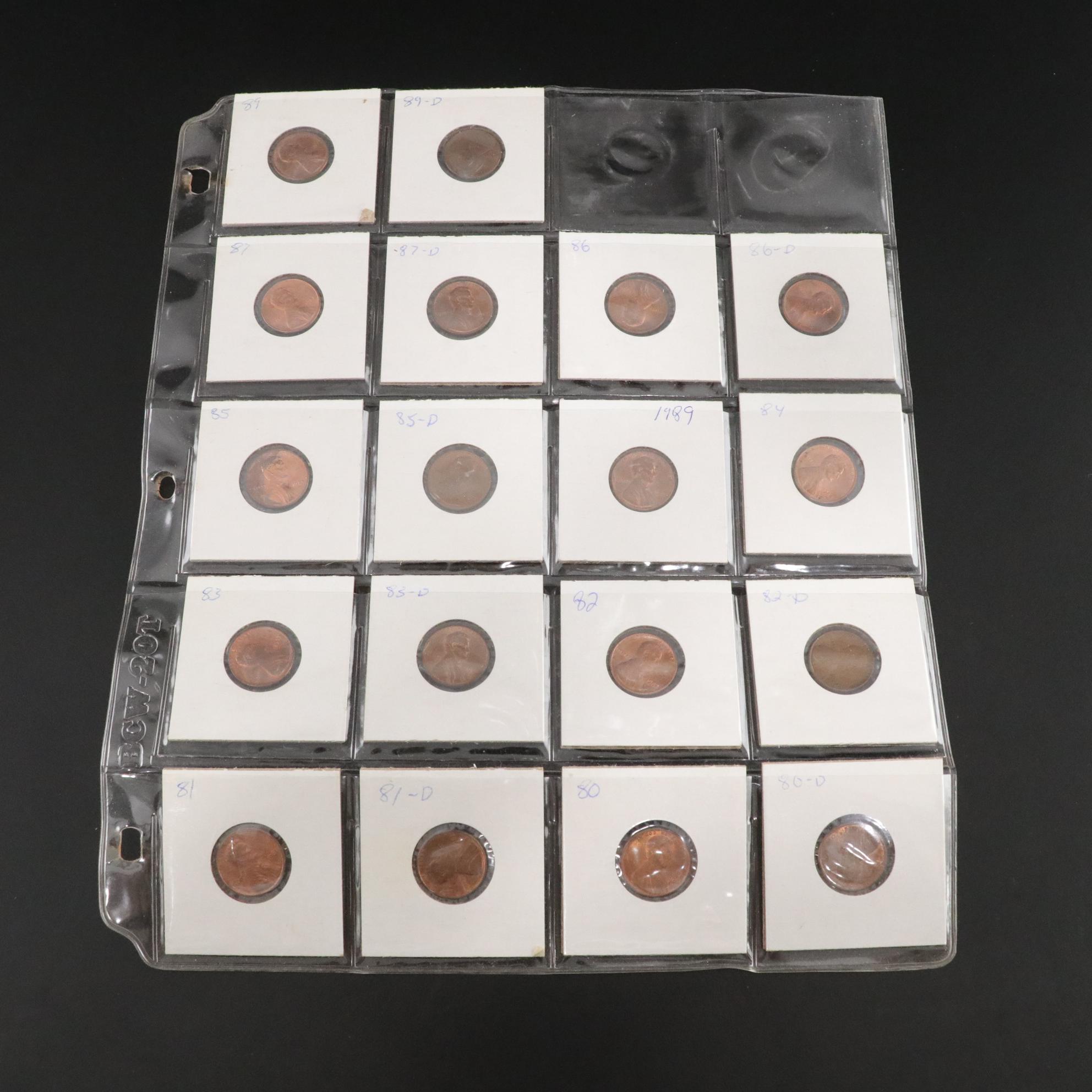 Lincoln Penny Collection