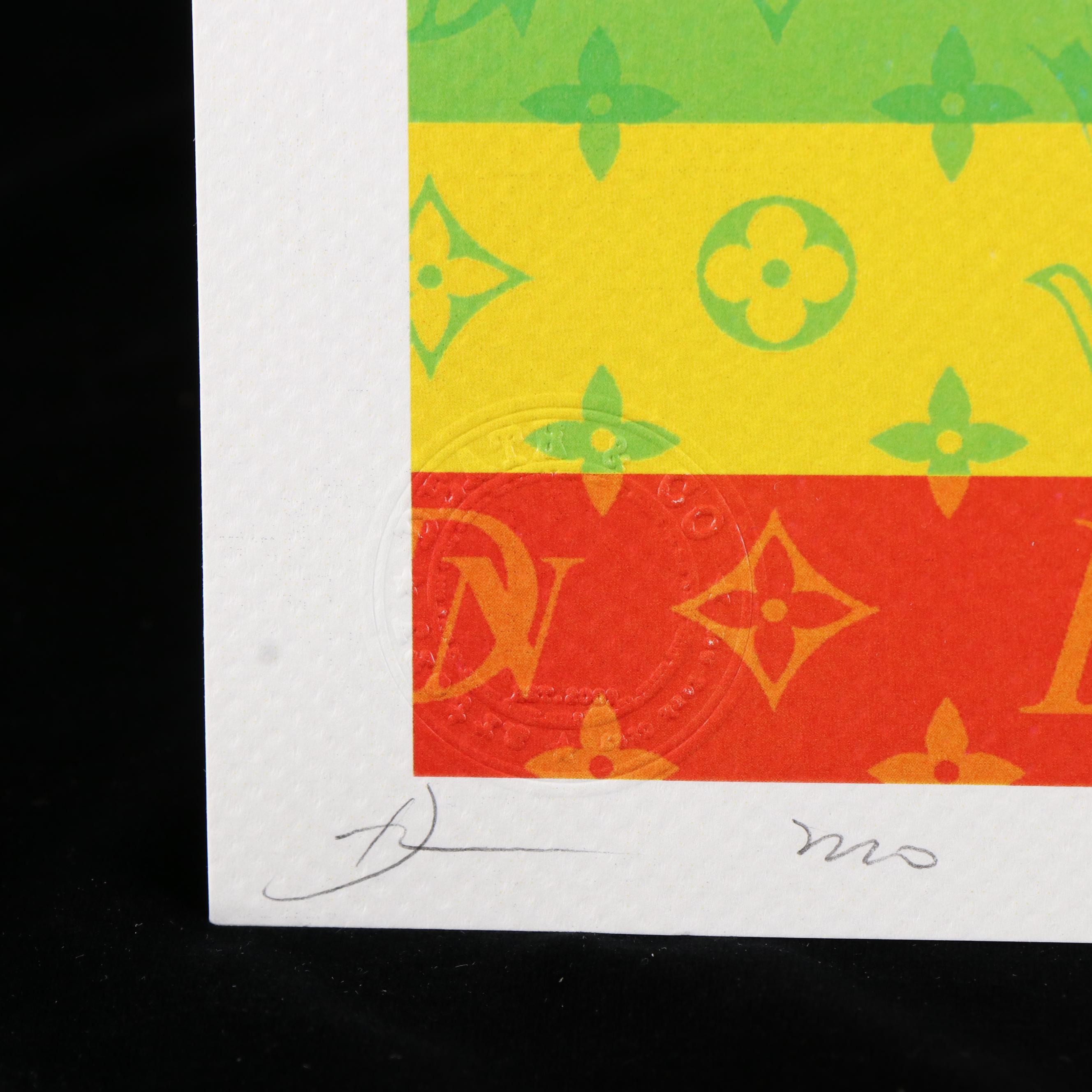 Death NYC Pop Art Graphic Print Homage to Nike Air Jordan, 2023