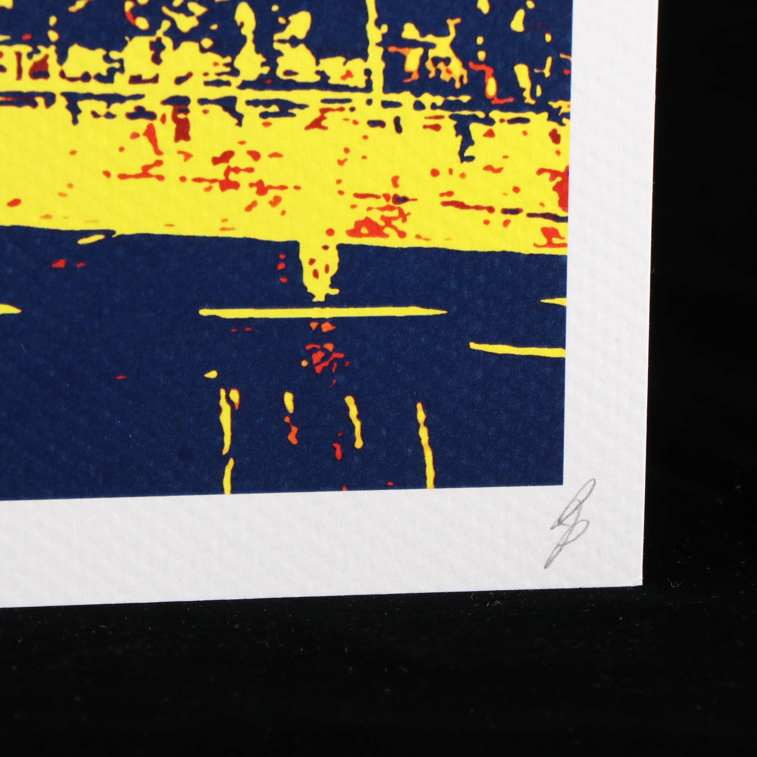 Death NYC Pop Art Graphic Print Homage to Michael Jordan, 2023