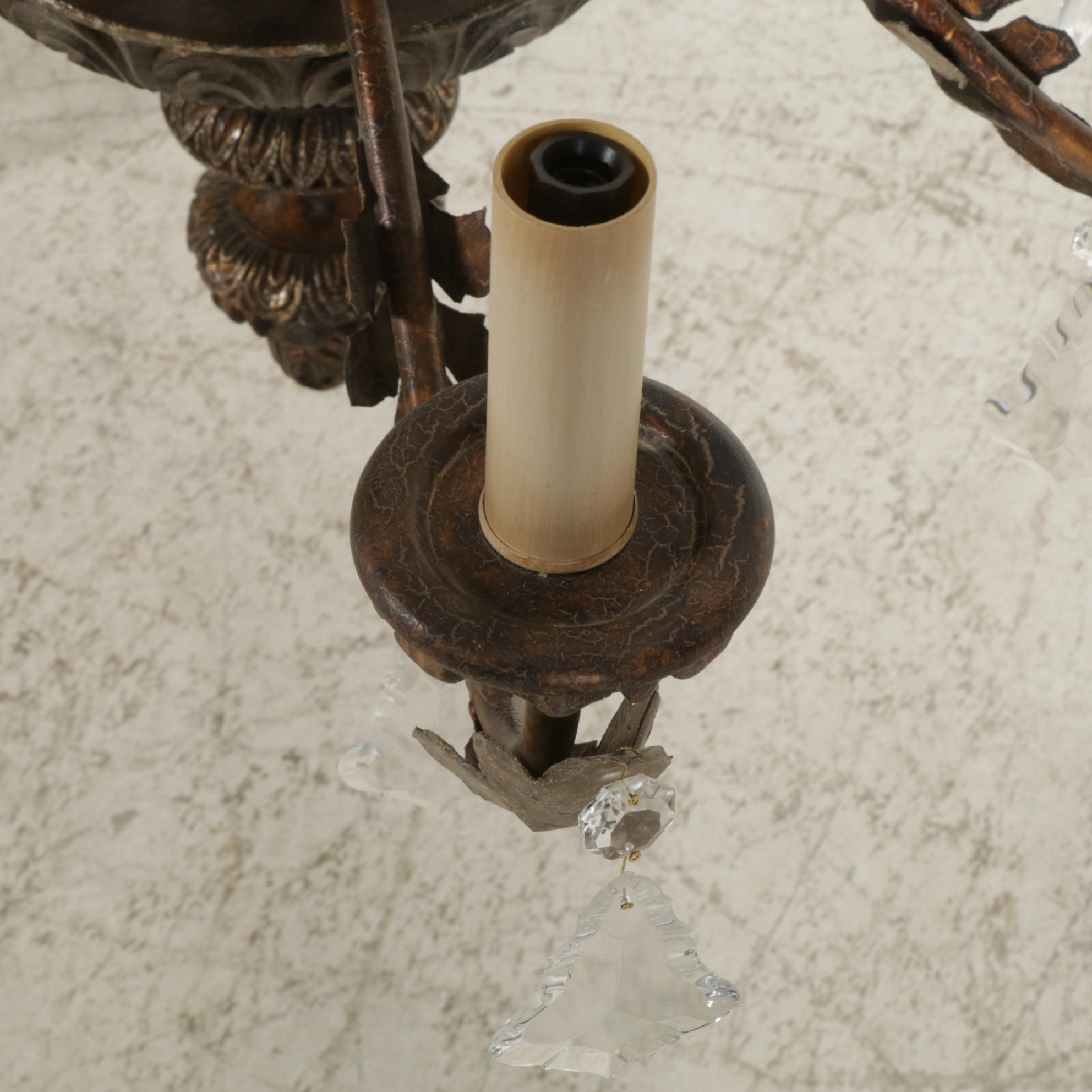 Neoclassical Twelve Light Chandelier, 21st Century