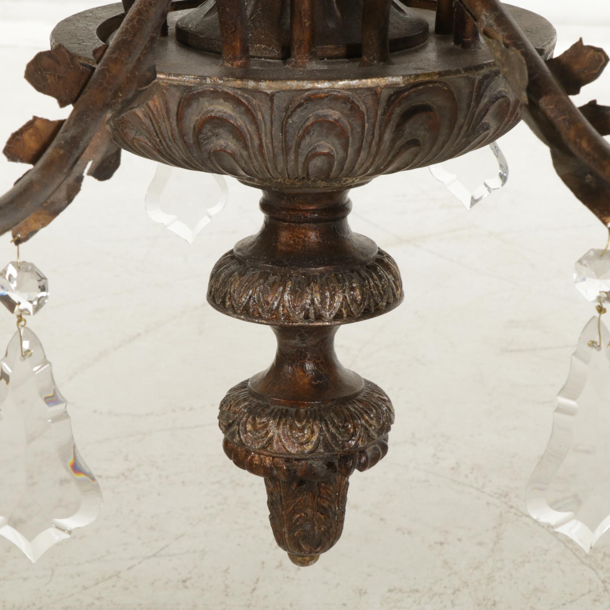 Neoclassical Twelve Light Chandelier, 21st Century