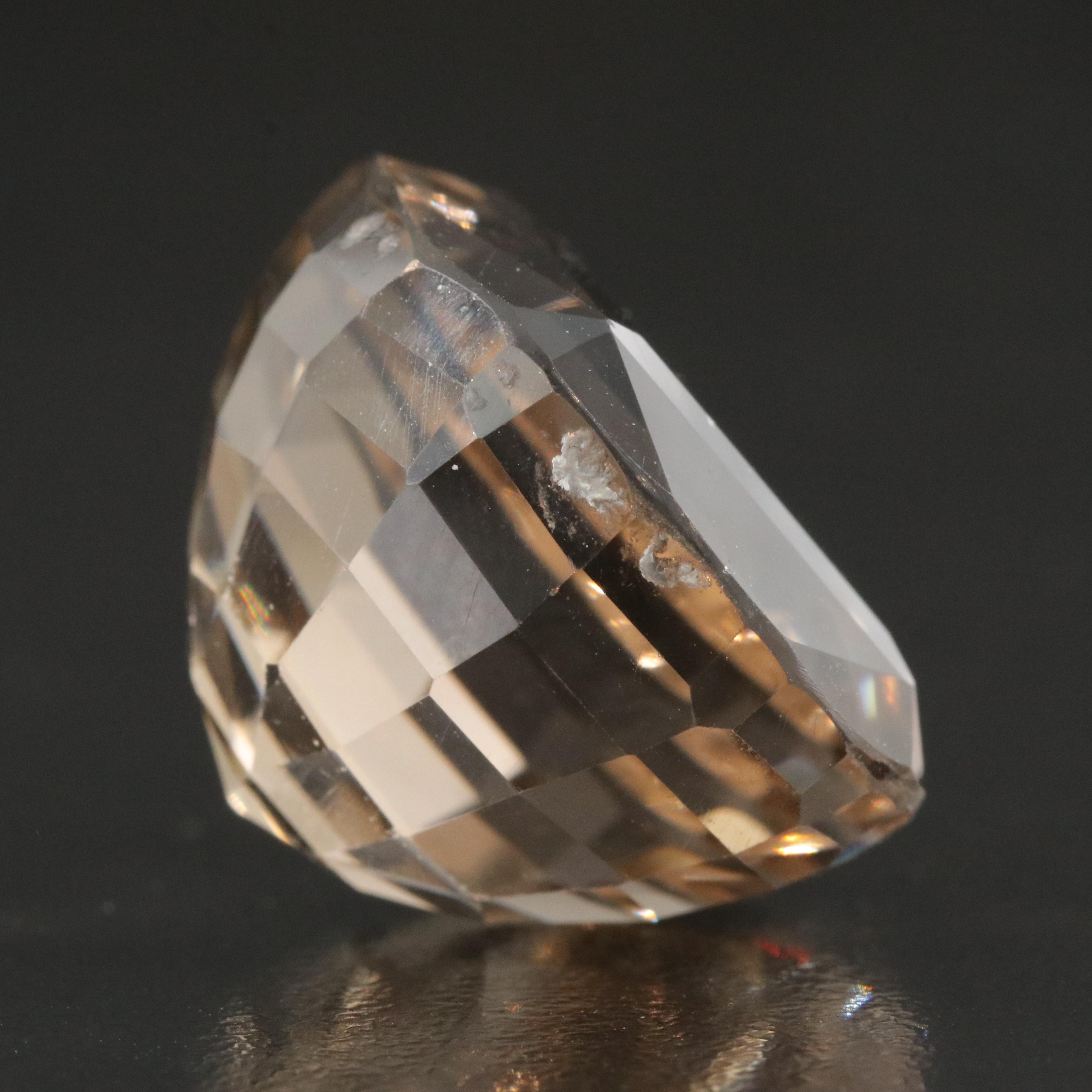 Loose 46.08 CT Smoky Quartz