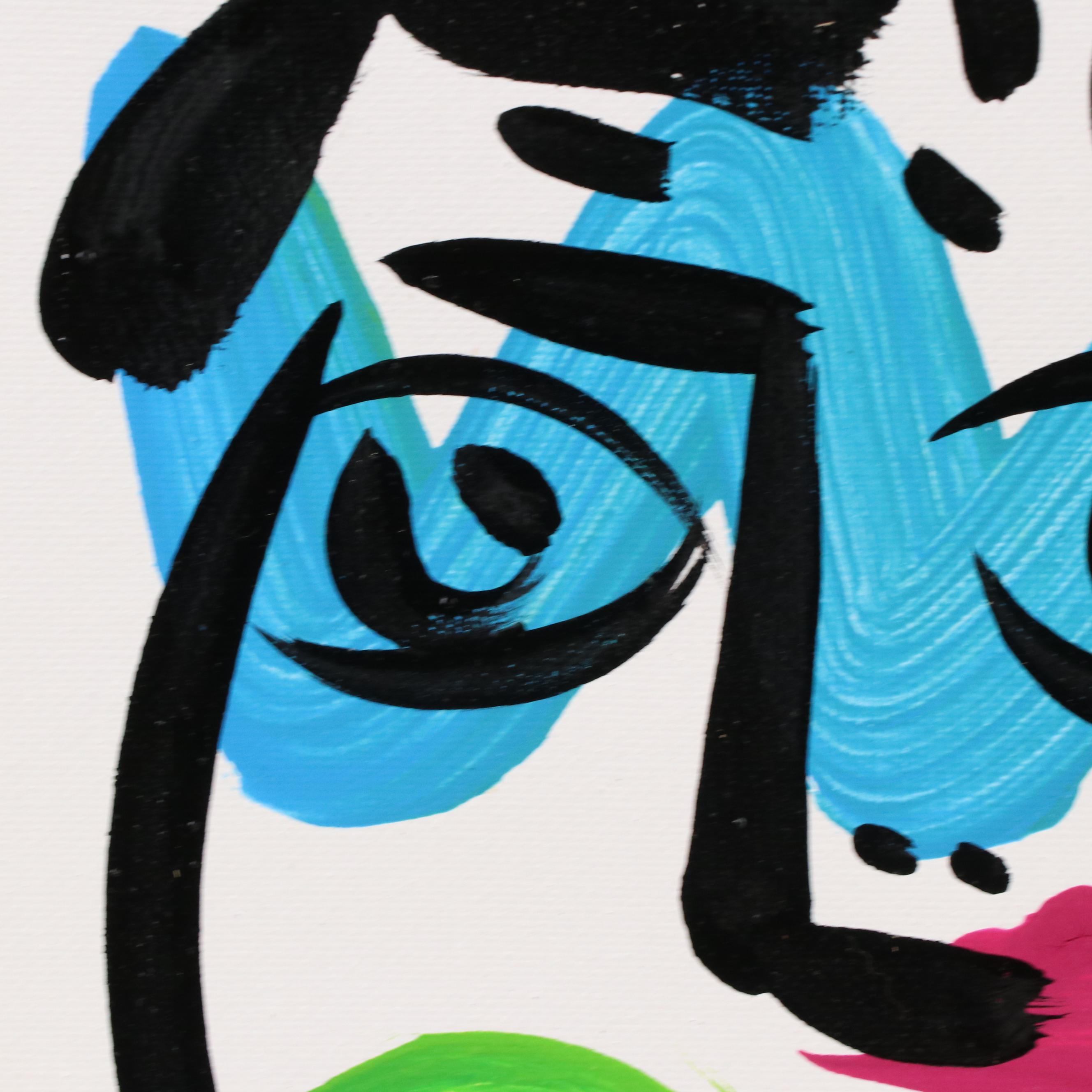 Peter Robert Keil Stylized Acrylic Portrait