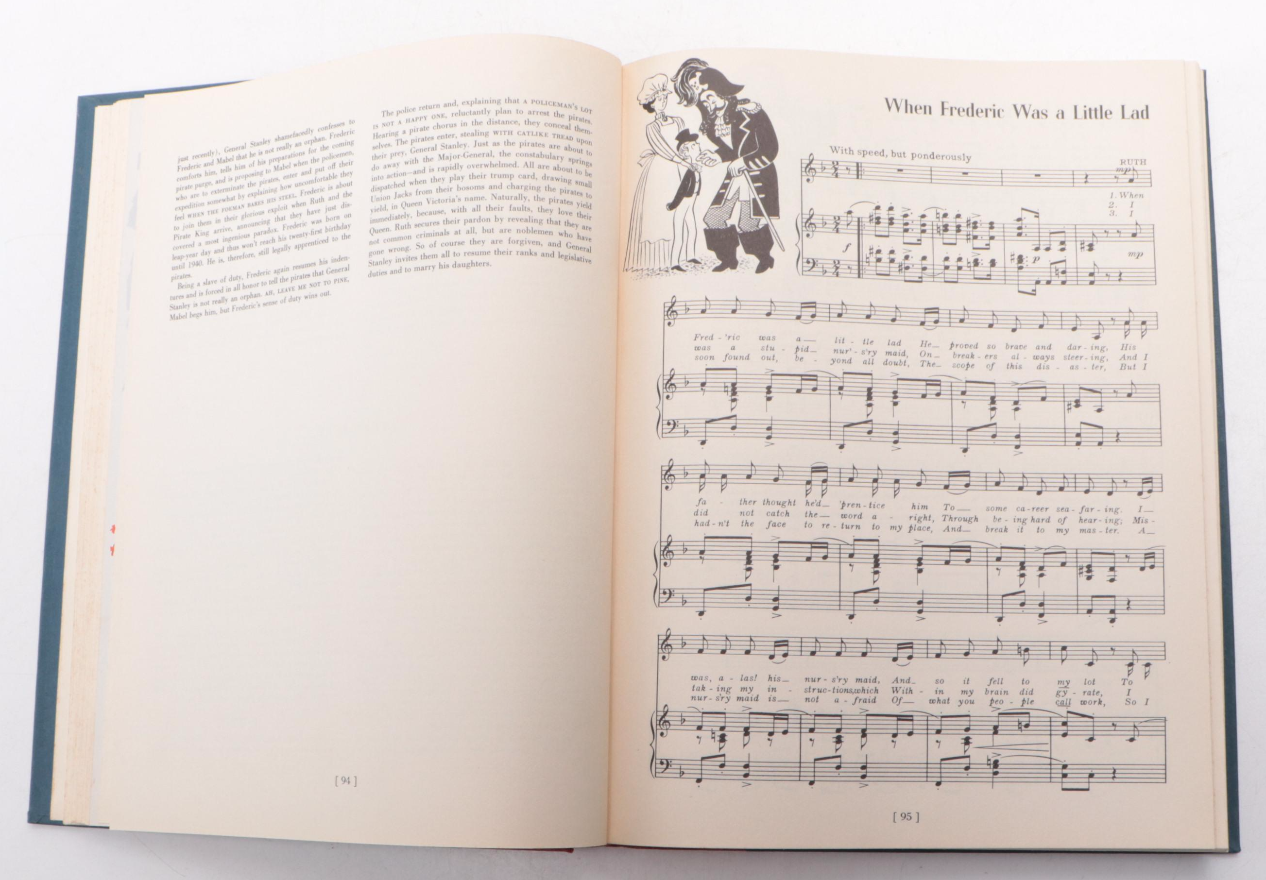 First Edition "A Treasury of Gilbert & Sullivan" Edited by Deems Taylor, 1941