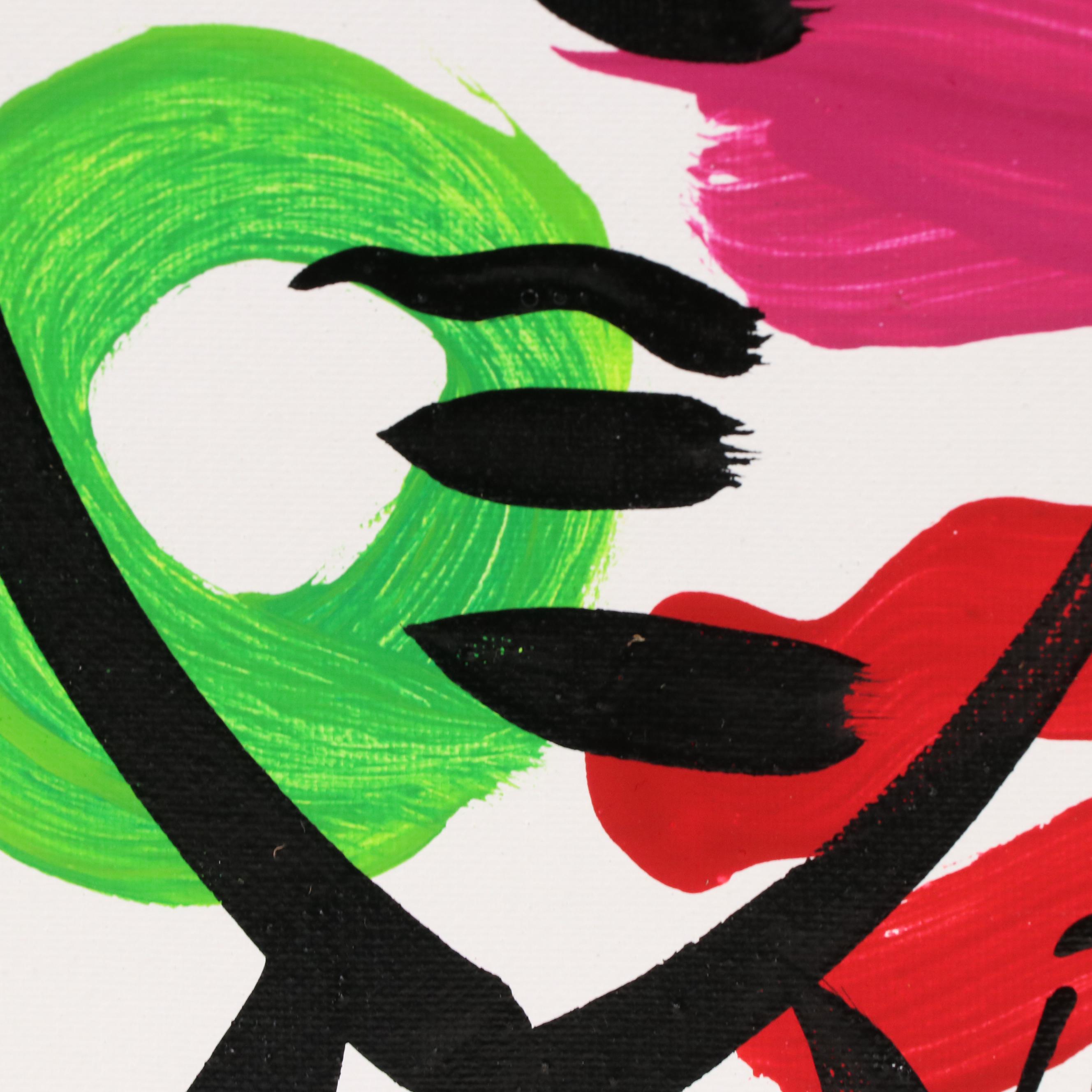 Peter Robert Keil Stylized Acrylic Portrait