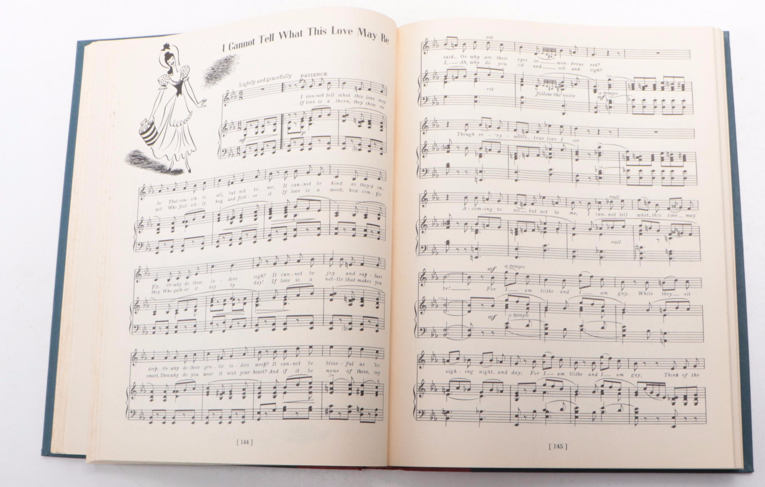 First Edition "A Treasury of Gilbert & Sullivan" Edited by Deems Taylor, 1941