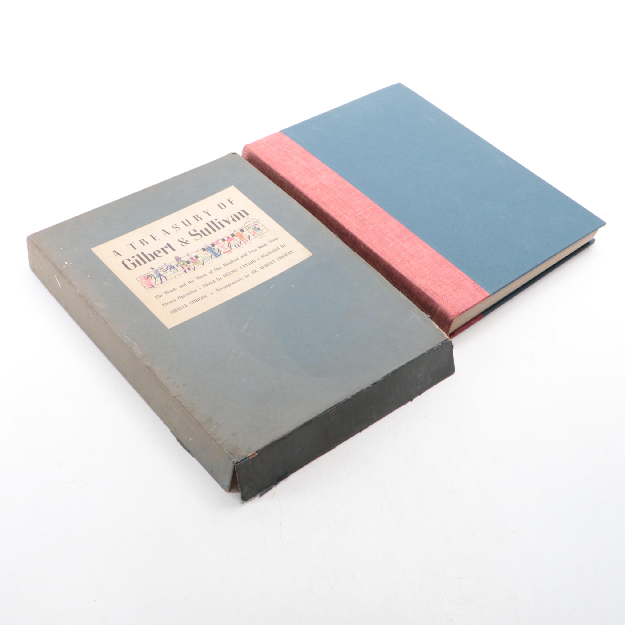 First Edition "A Treasury of Gilbert & Sullivan" Edited by Deems Taylor, 1941