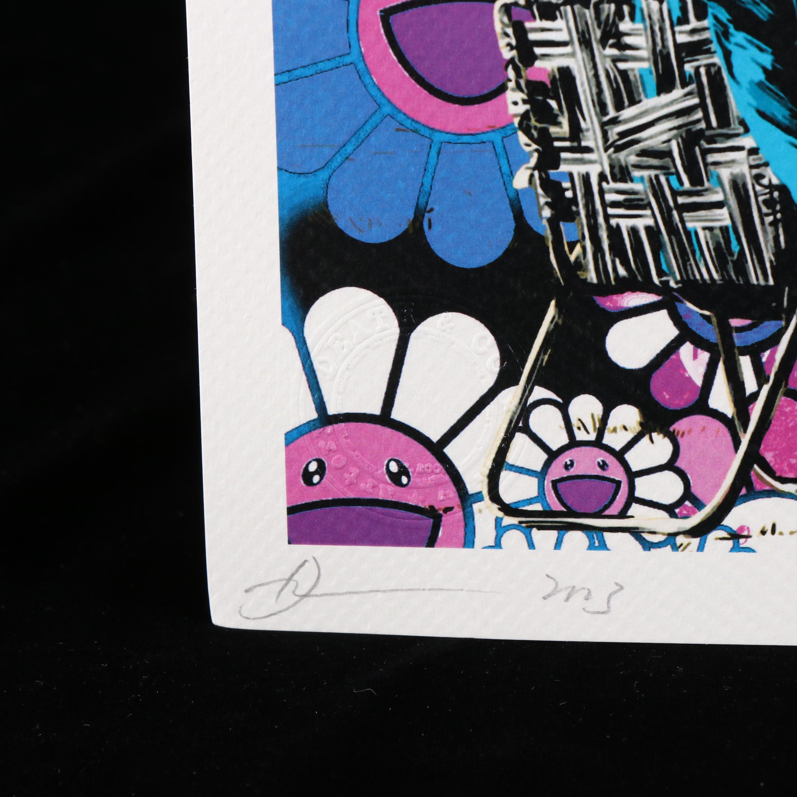 Death NYC Pop Art Graphic Print Homage to Breaking Bad, 2023