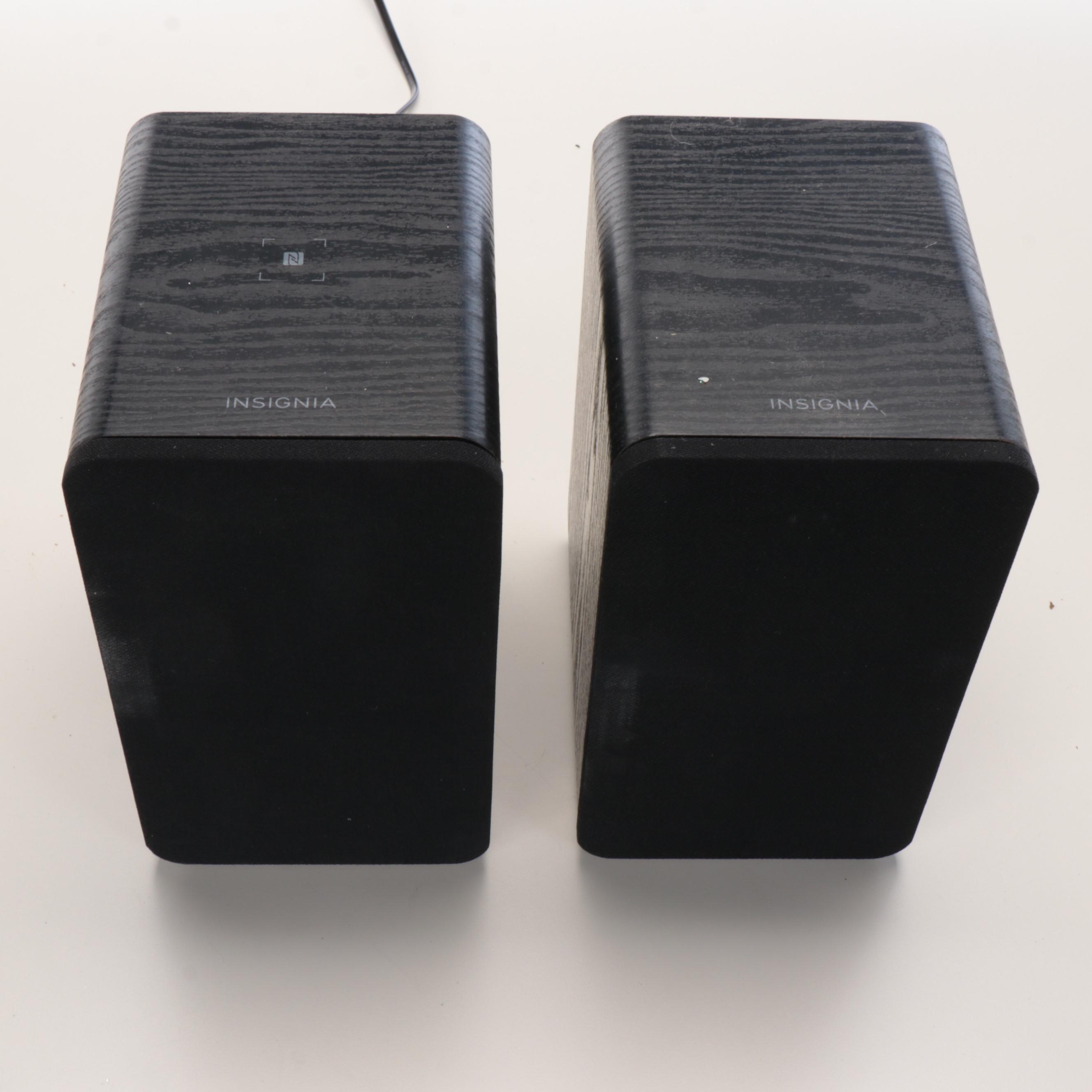 Insignia 25W Bluetooth Bookshelf Speakers