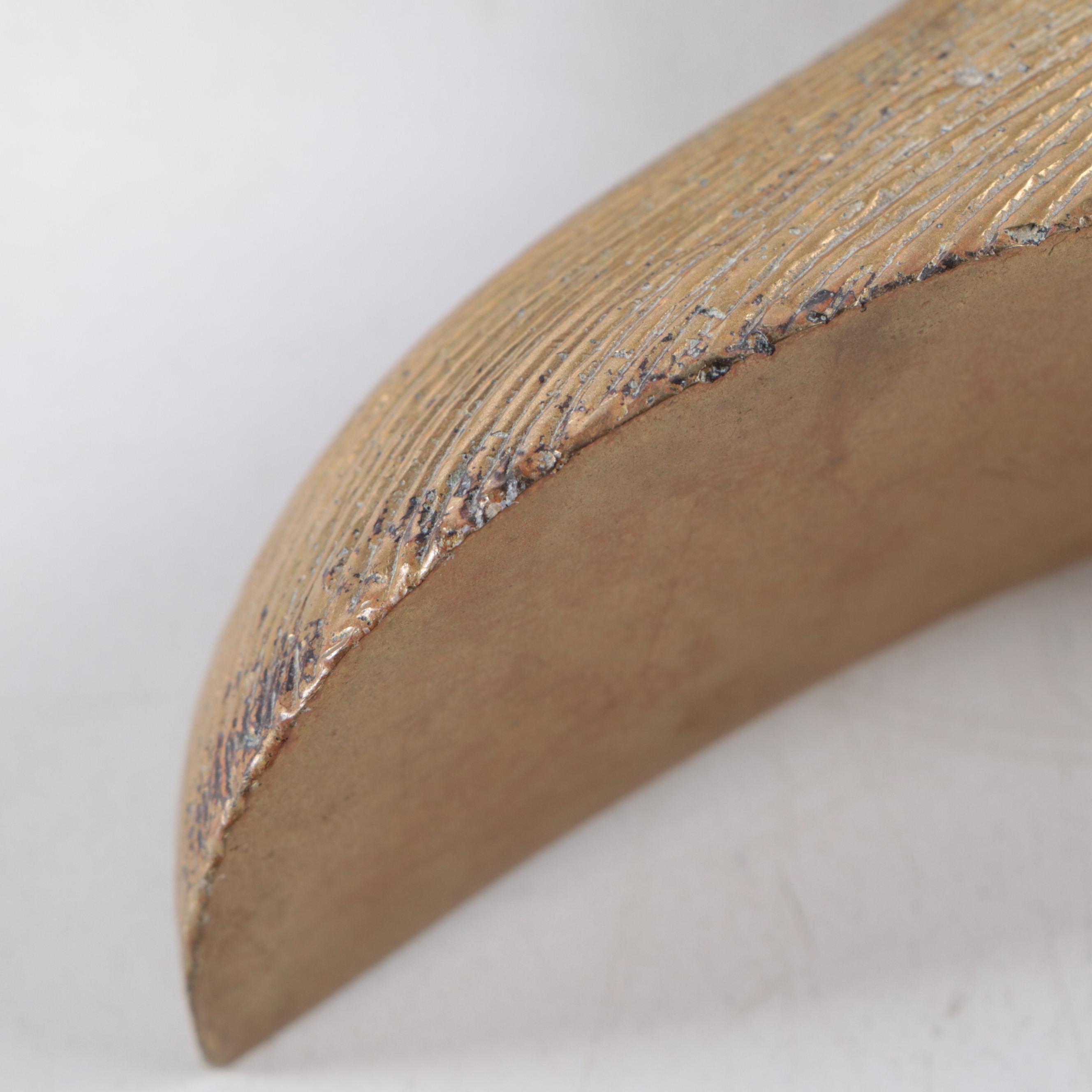 Cast Brass Duck Head Door Knocker, 20th Century