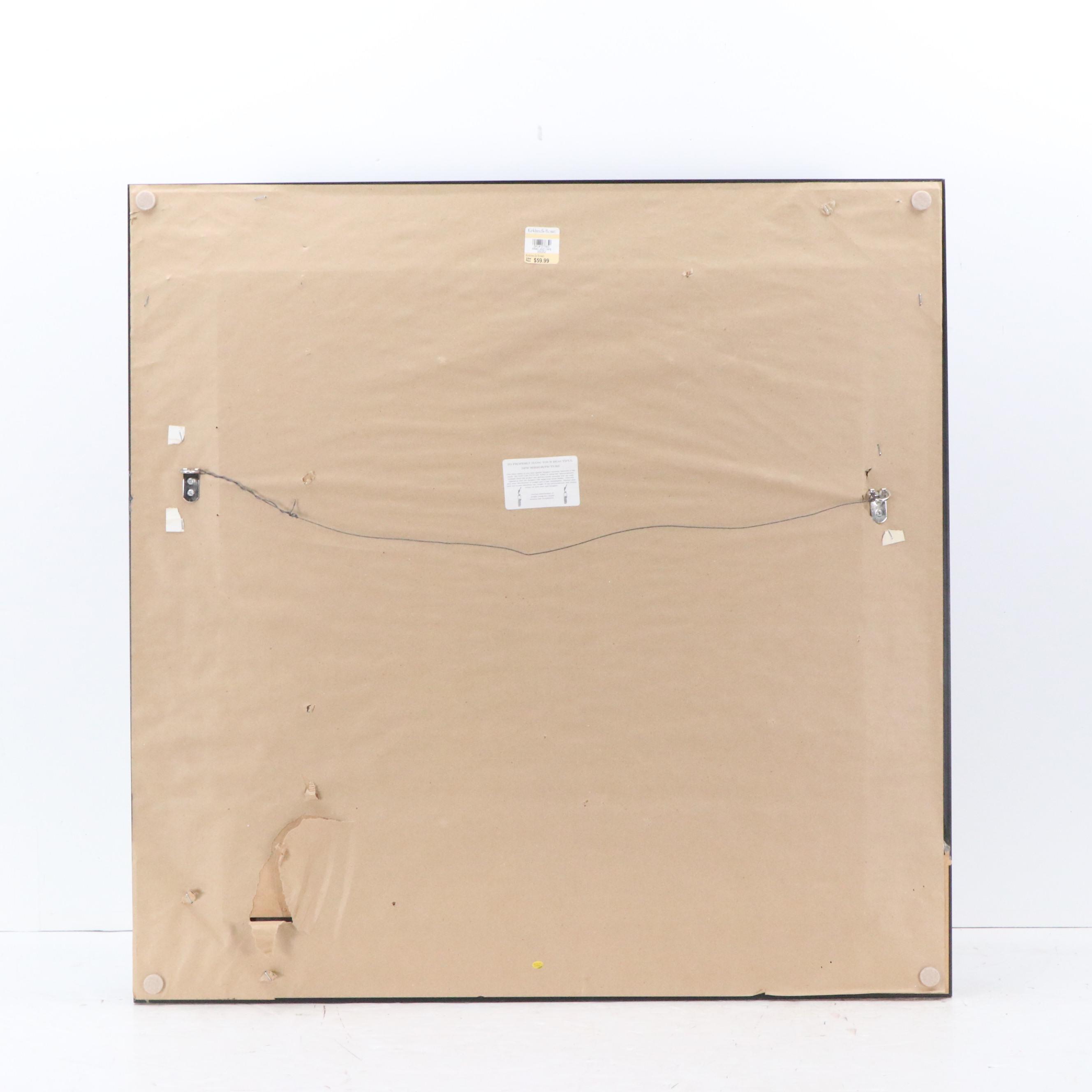 Offset Lithograph of French Quarter Street Scene, New Orleans