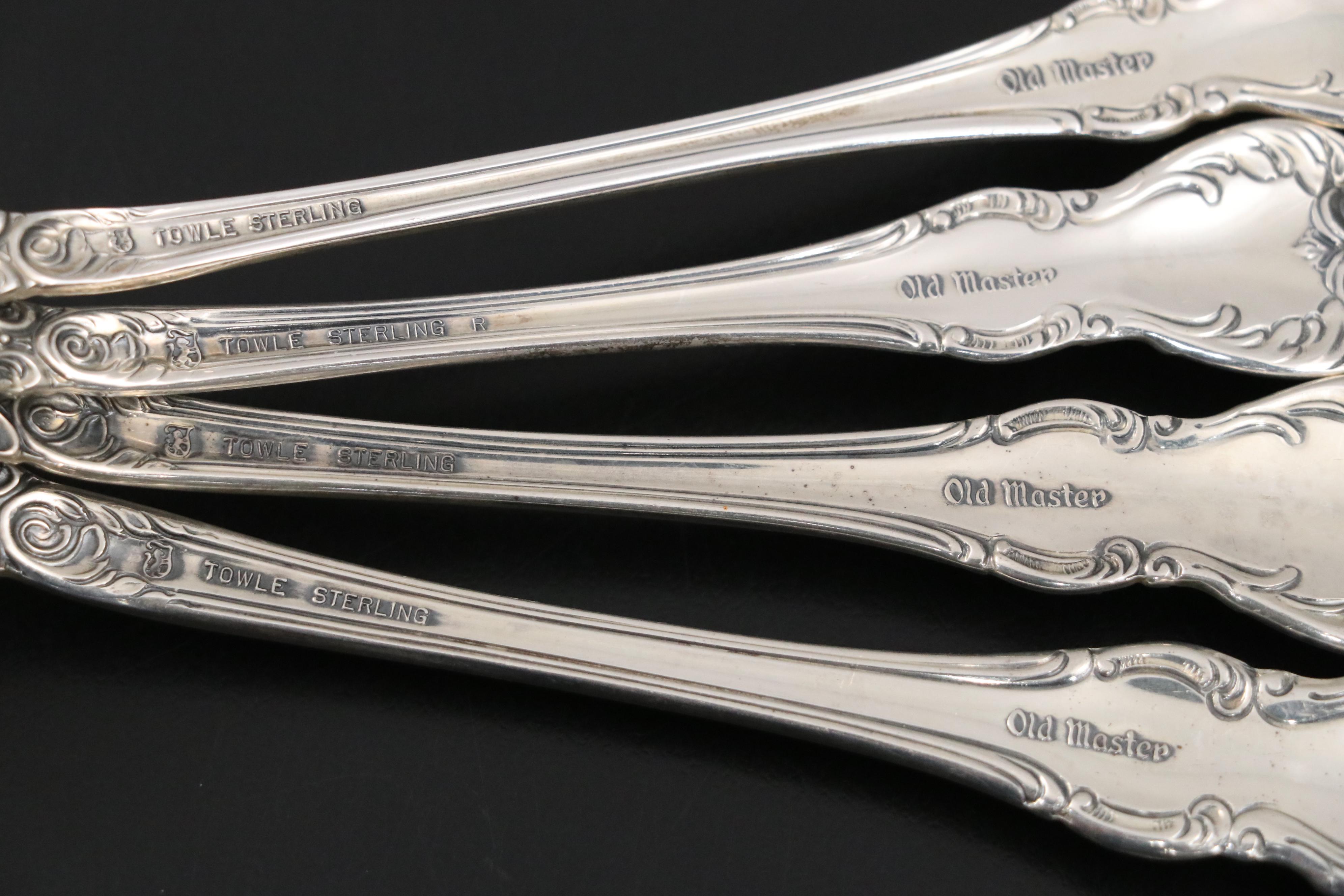 Towle "Old Master" Sterling Silver Flatware