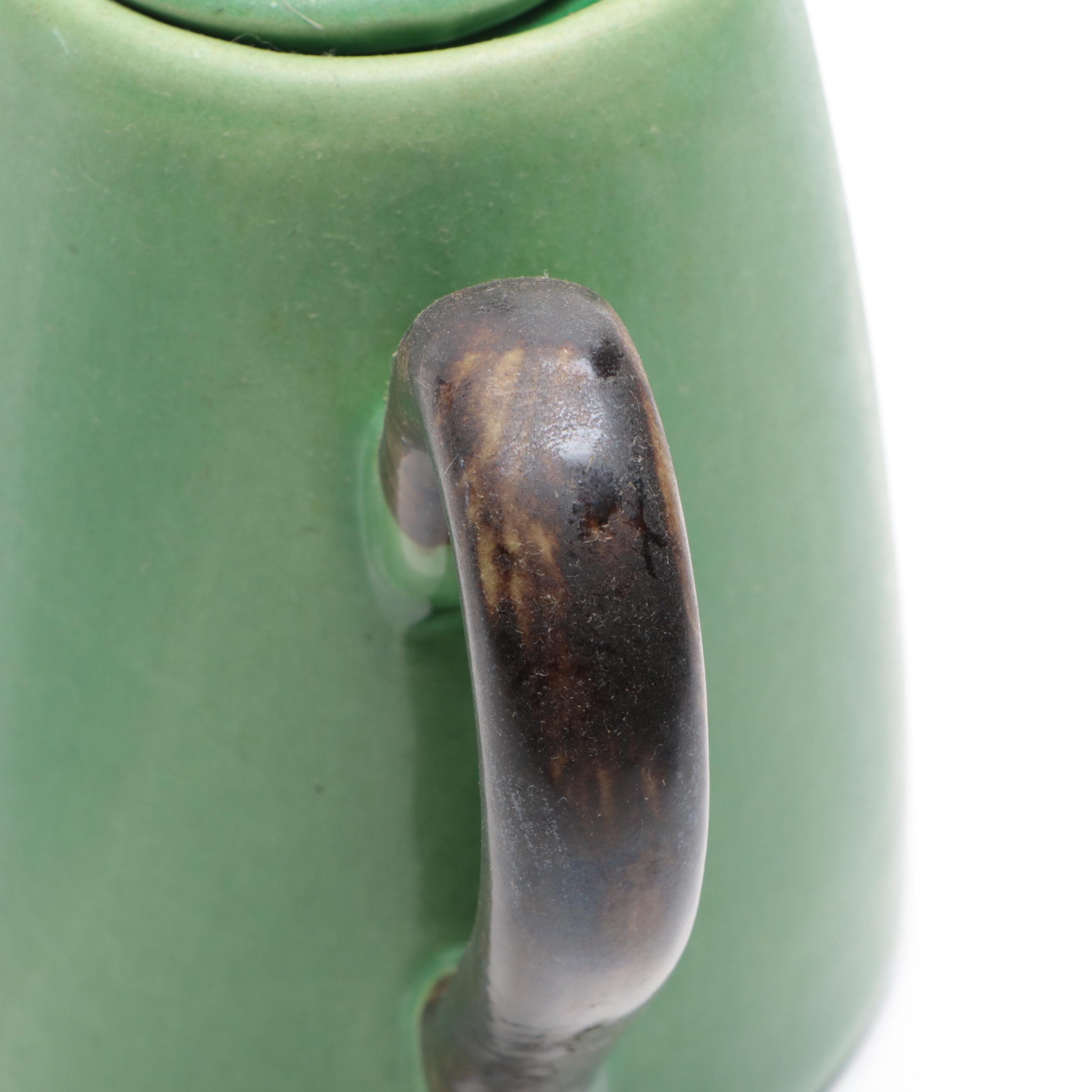 Art Deco Style Ceramic Tea and Coffee Pots, Early to Mid-20th Century