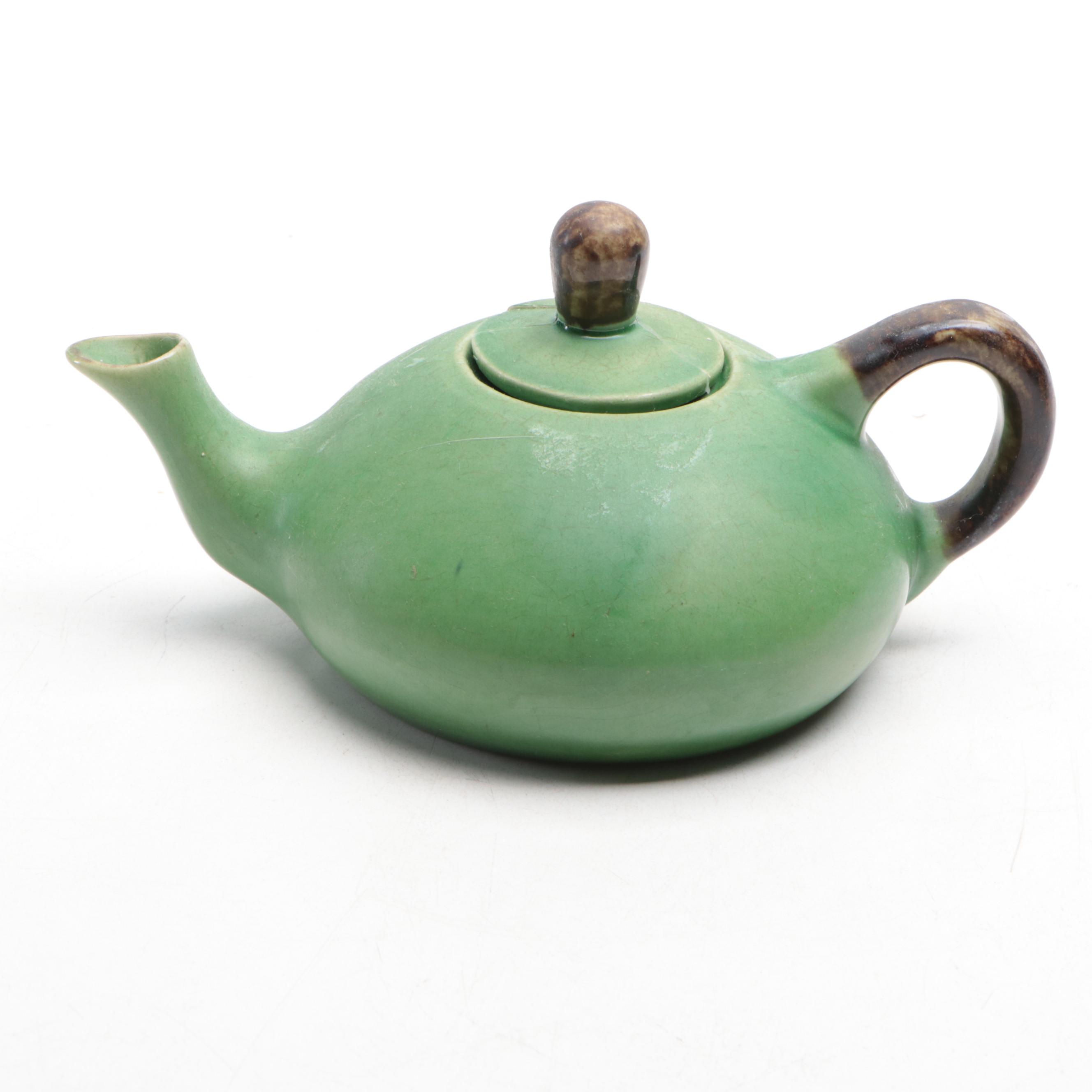 Art Deco Style Ceramic Tea and Coffee Pots, Early to Mid-20th Century