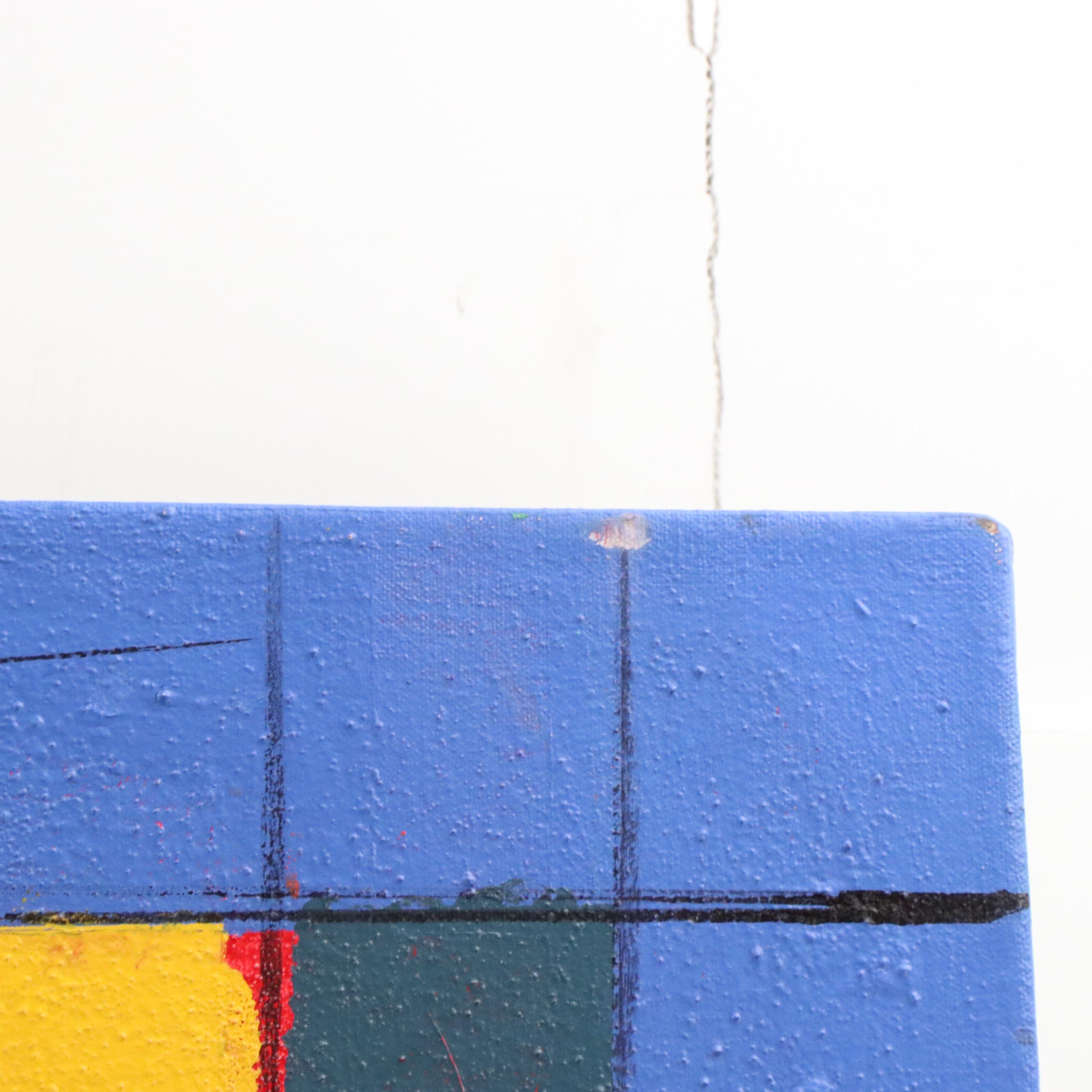 Antonio Carreño Abstract Modernist Acrylic Painting "Reflection," 2023