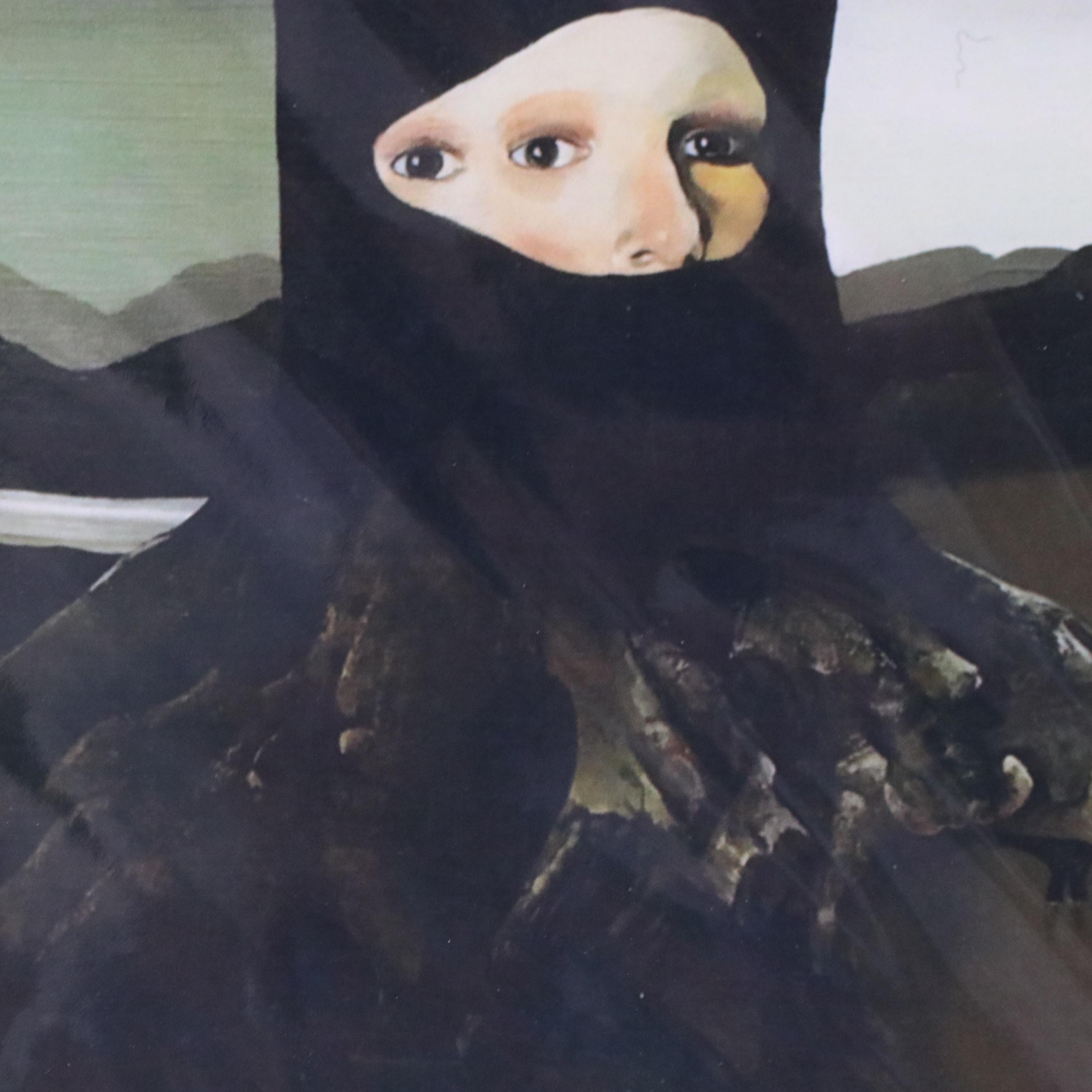 Coni Surrealist Offset Lithograph "Third Eye Blind," 21st Century