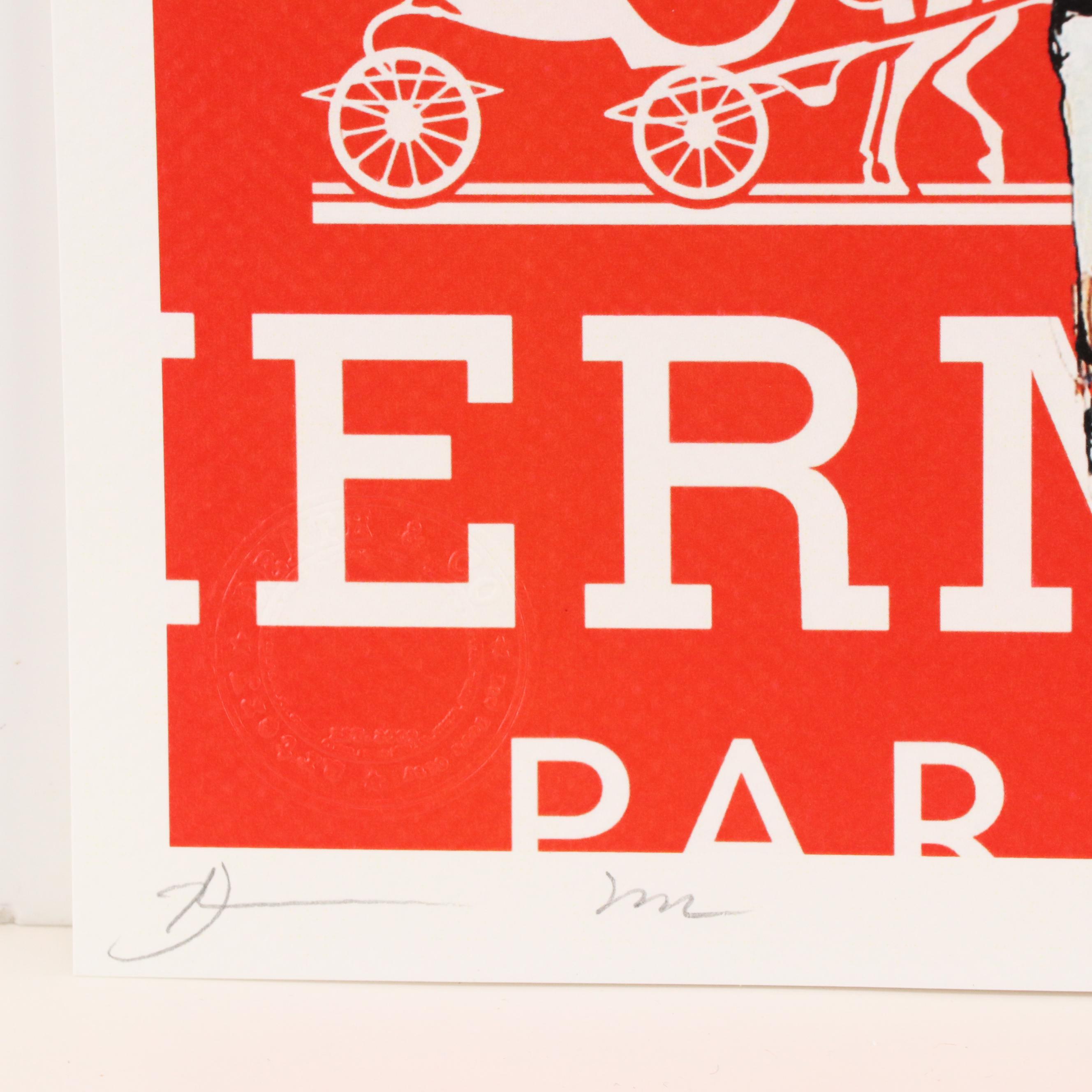 Death NYC Graphic Digital Print Featuring Rolex, 21st Century