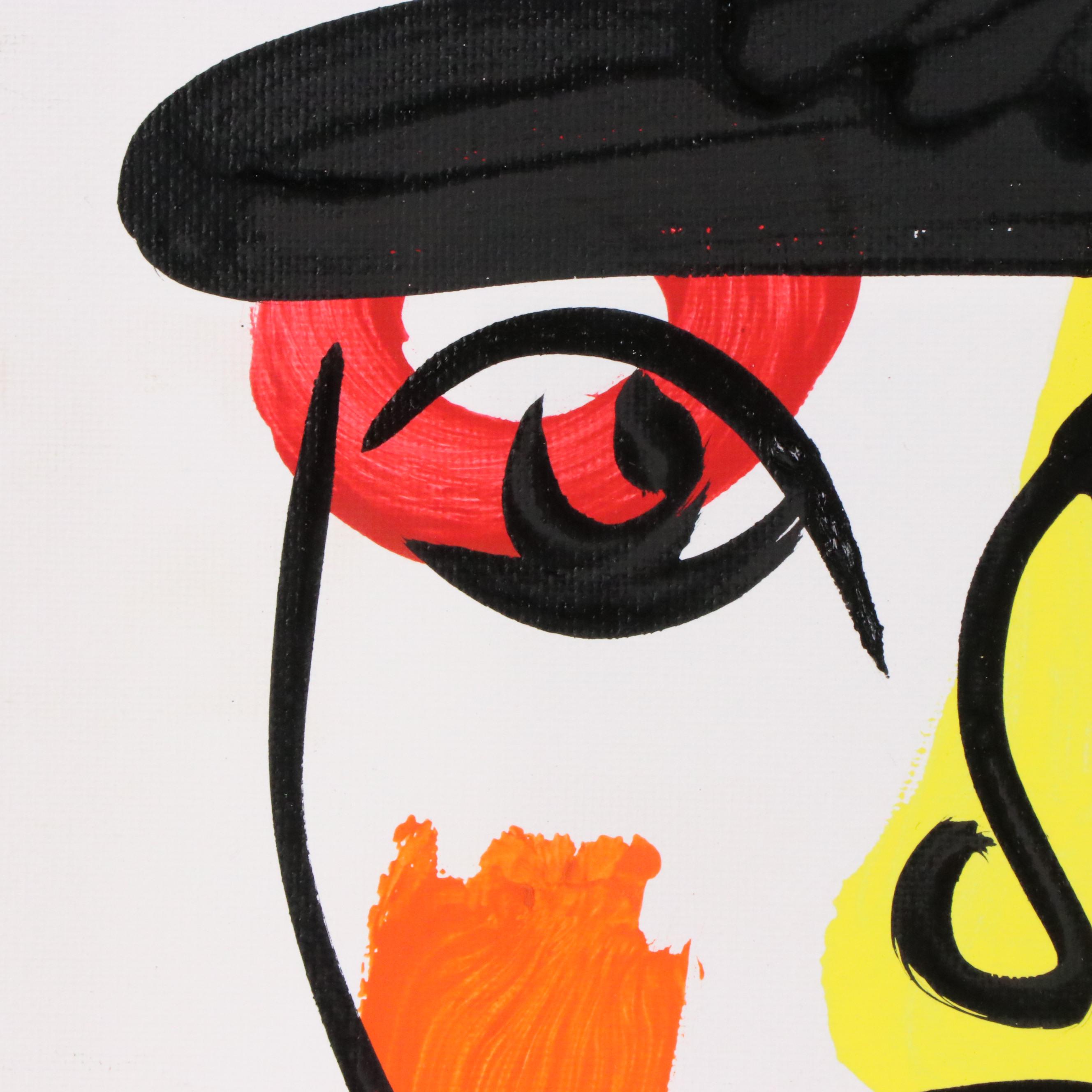 Peter Robert Keil Stylized Acrylic Portrait