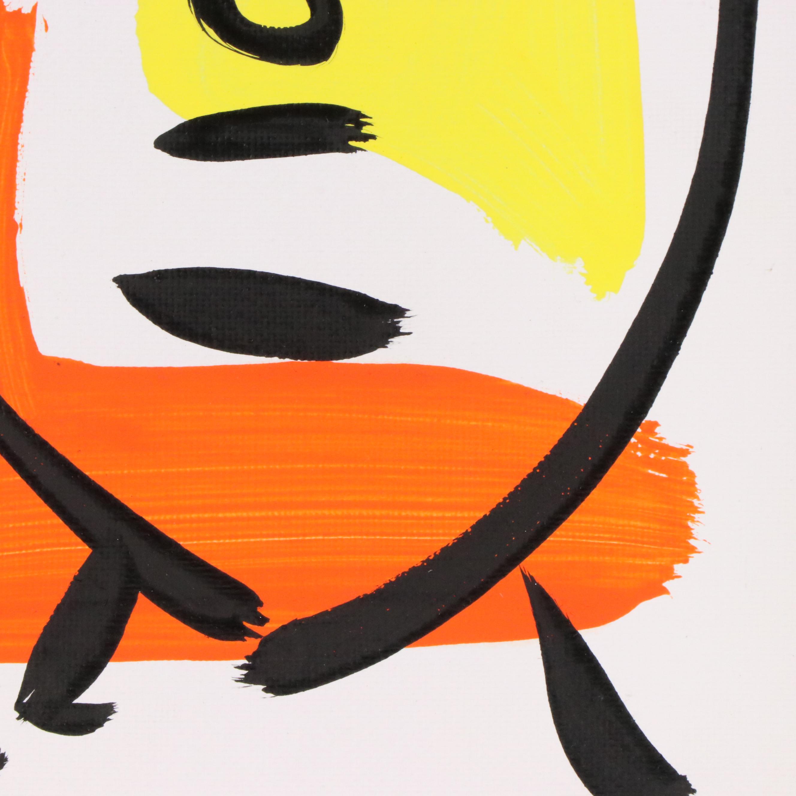 Peter Robert Keil Stylized Acrylic Portrait