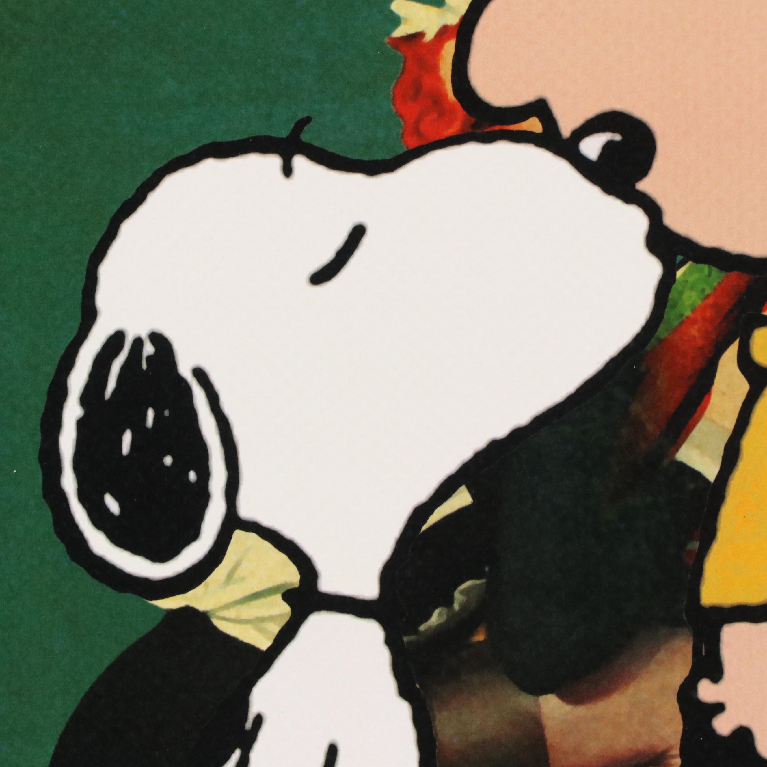 Death NYC Graphic Digital Print Featuring Snoopy and Charlie Brown, 2024