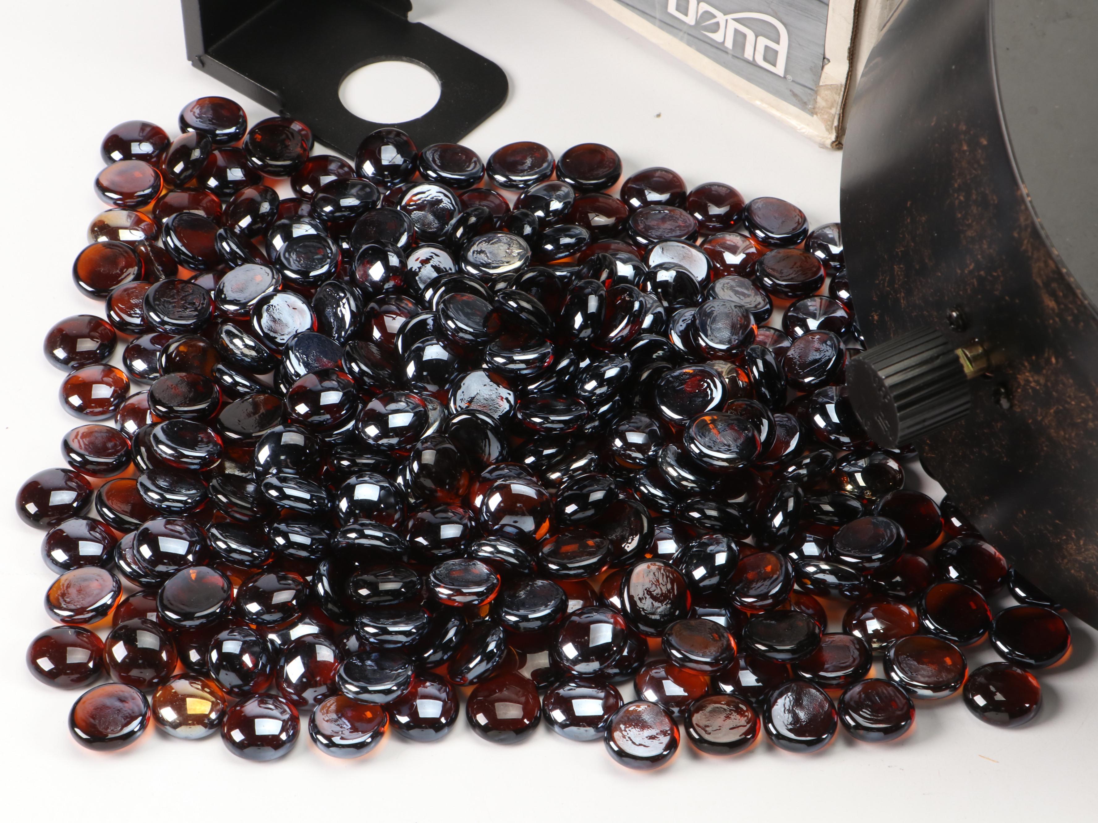 Bond Manufacturing Co. Roxbury Umbrella Hole Metal Fire Table