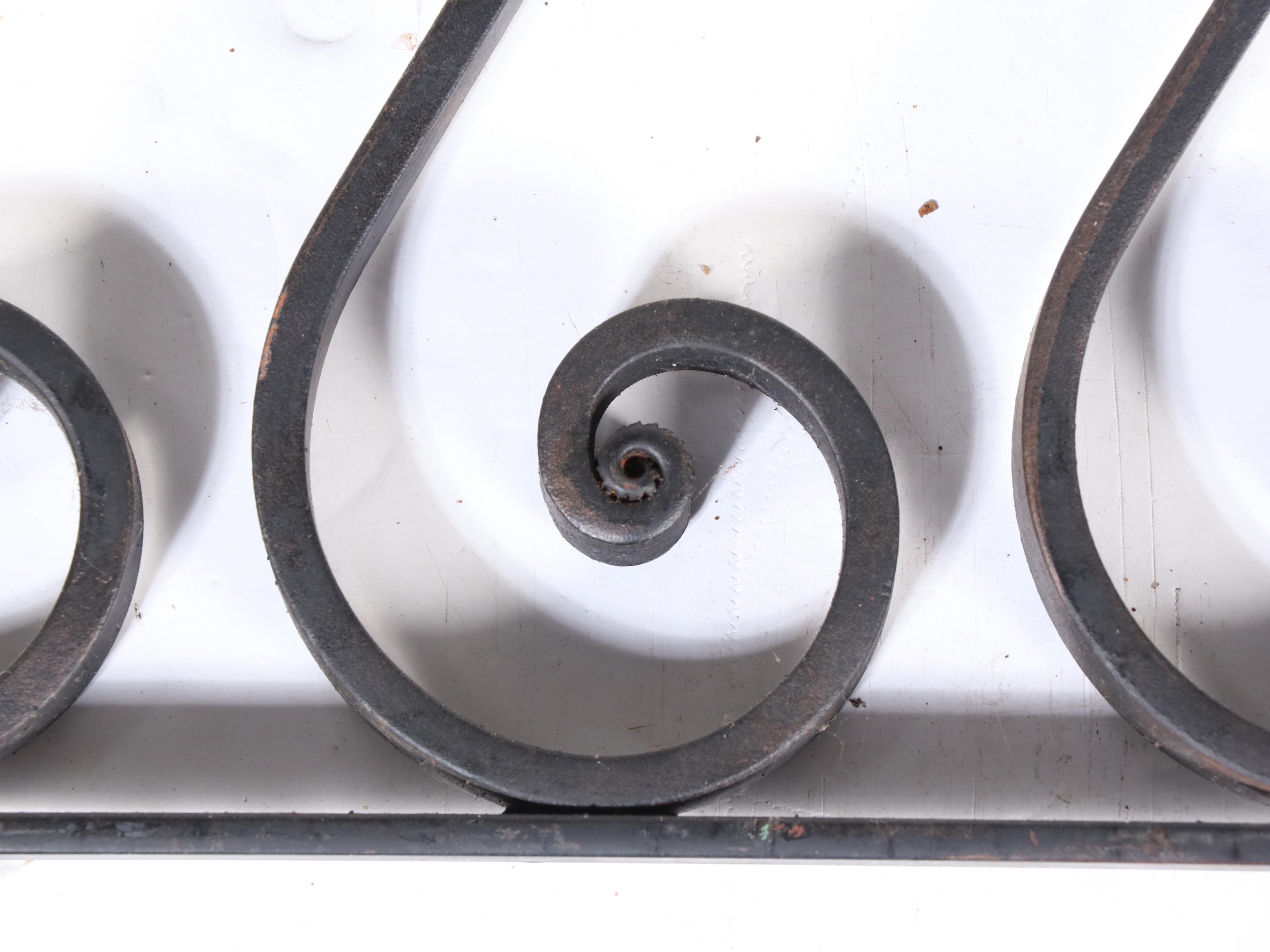 Victorian Style Wrought Iron Ornamental Garden Bed Edging