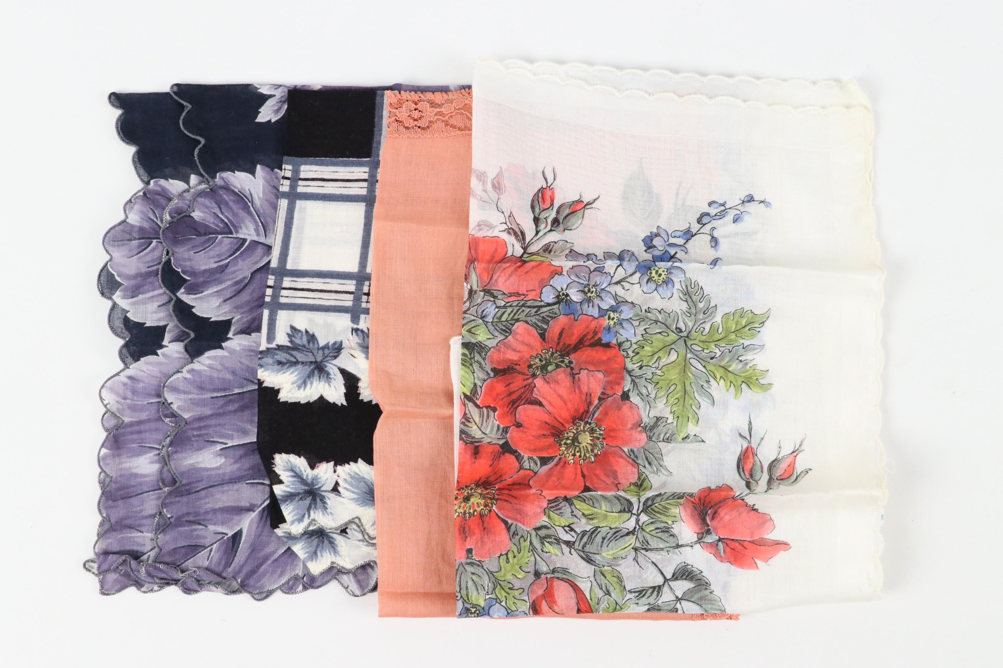 Disney Donald and Daisy Duck, Filipino Hand Rolled and More Handkerchiefs