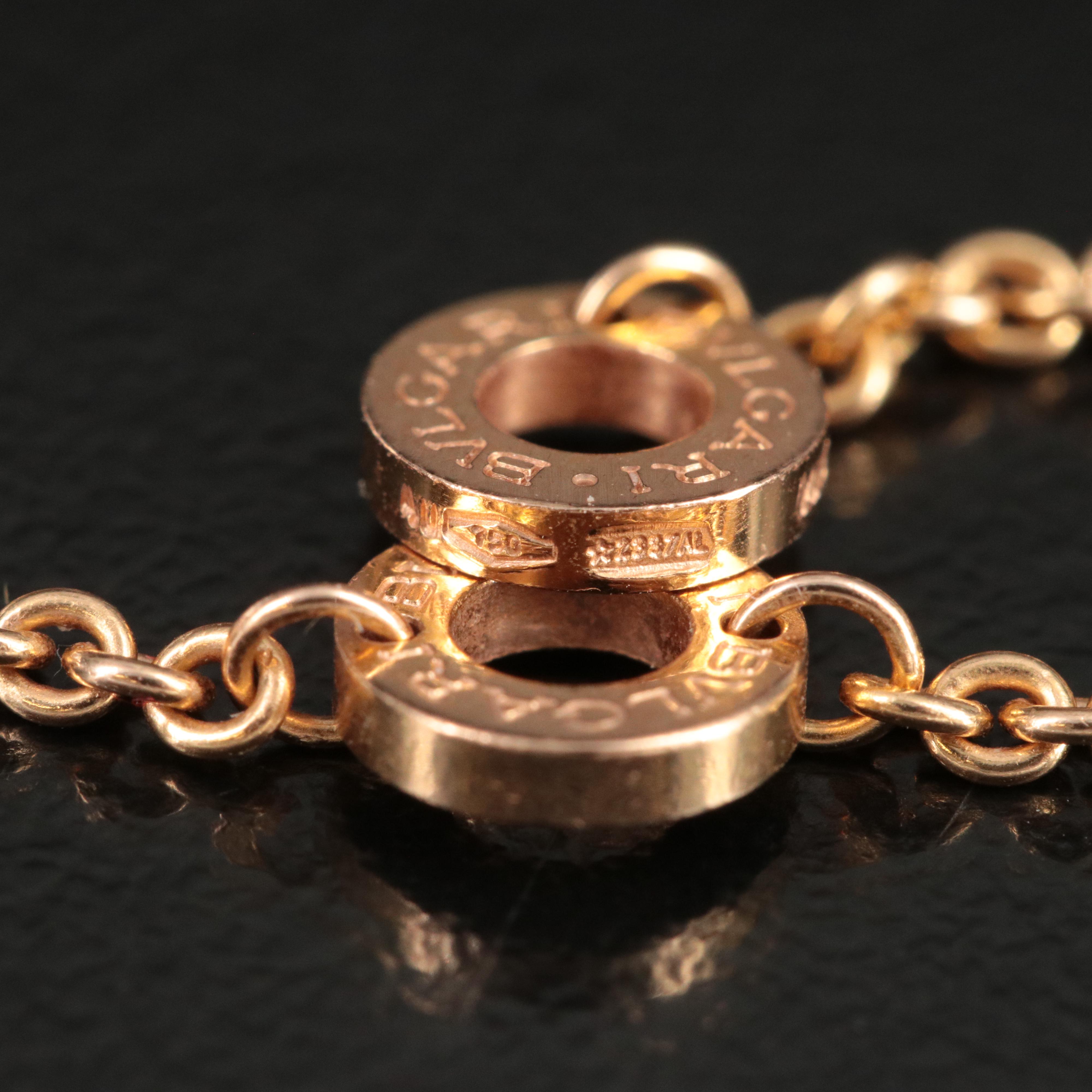 Bulgari BVLGARI B.zero1 18K Rose Gold Pendant Necklace