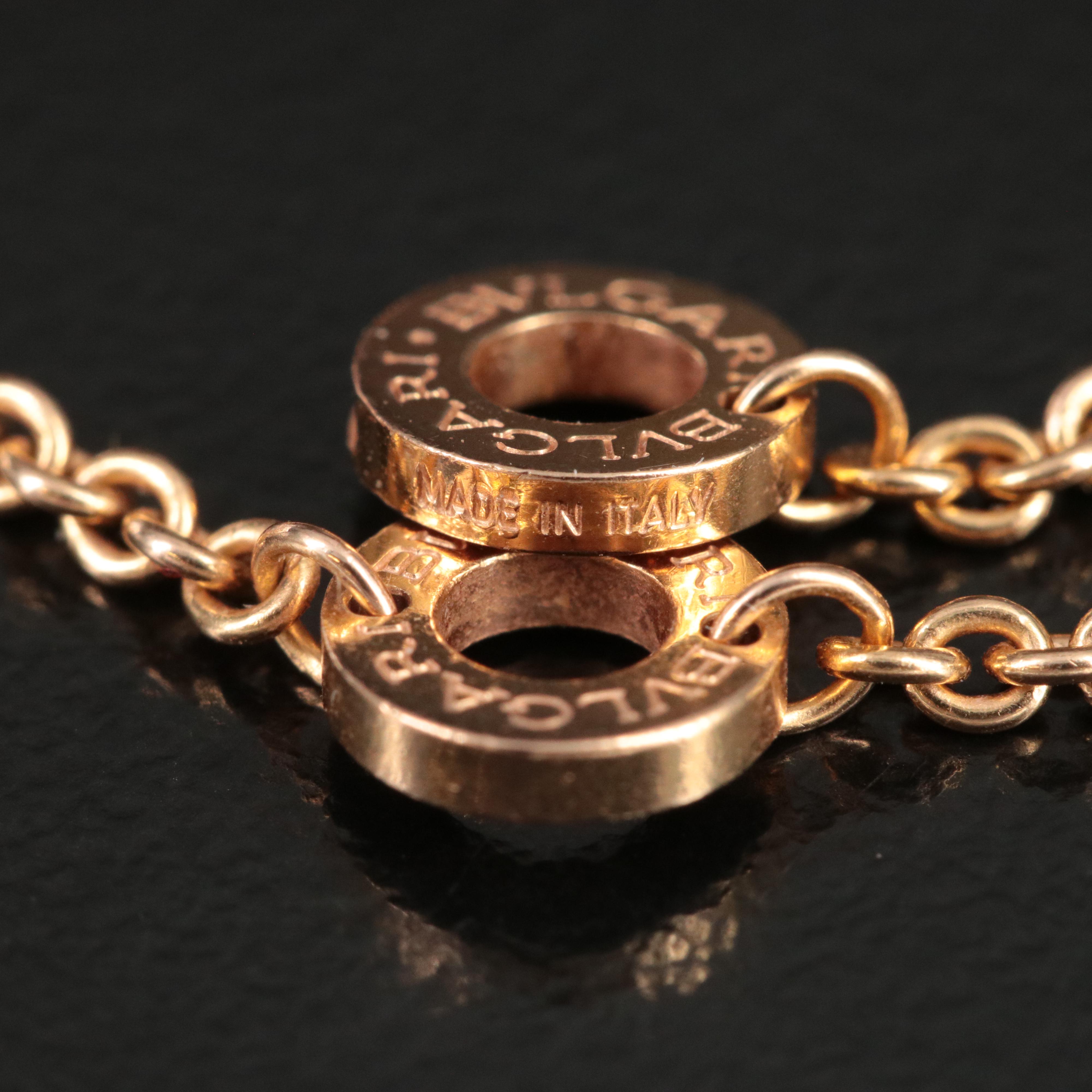 Bulgari BVLGARI B.zero1 18K Rose Gold Pendant Necklace