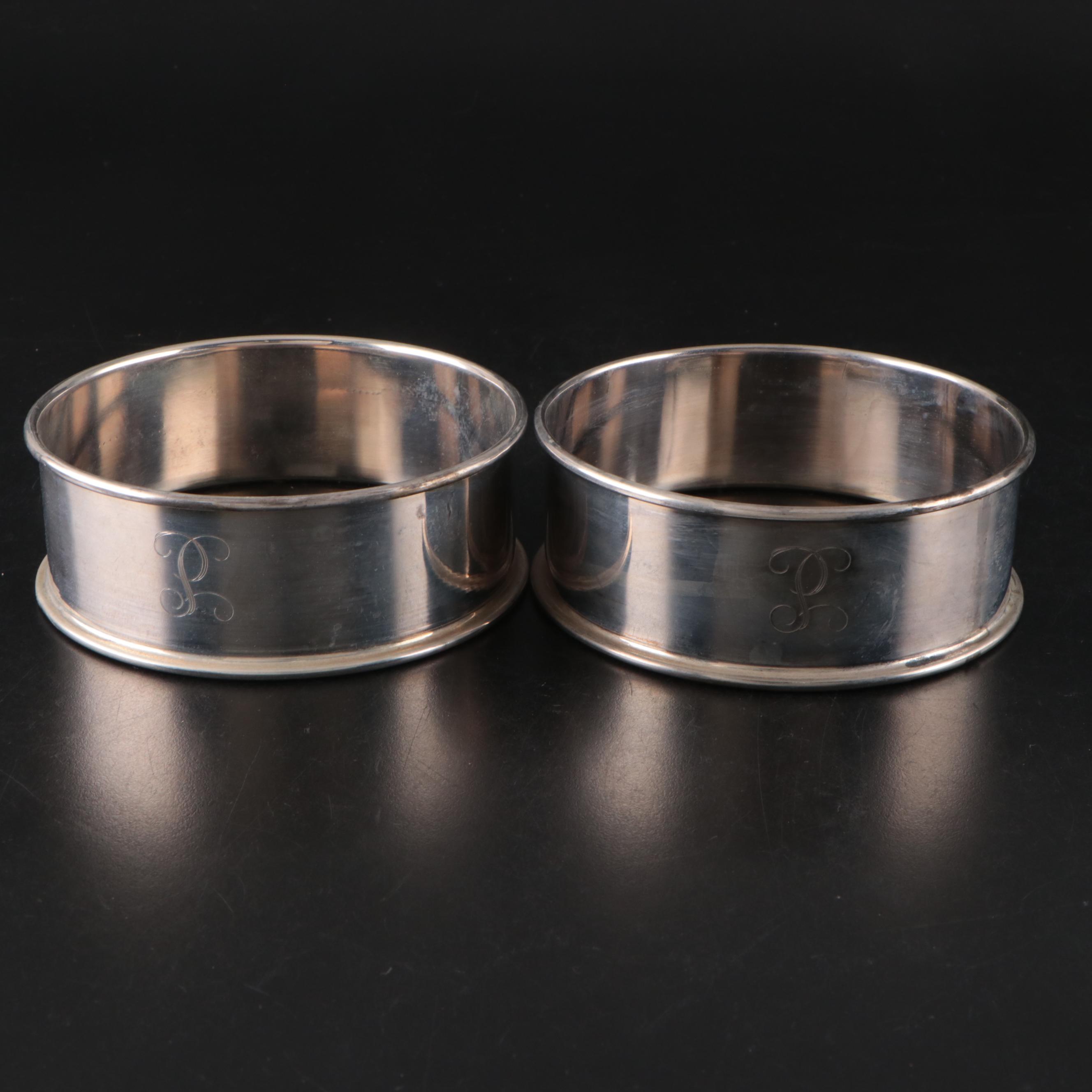 Reed & Barton Paul Revere Bowl with Other Silver Plate Tableware and Accessories