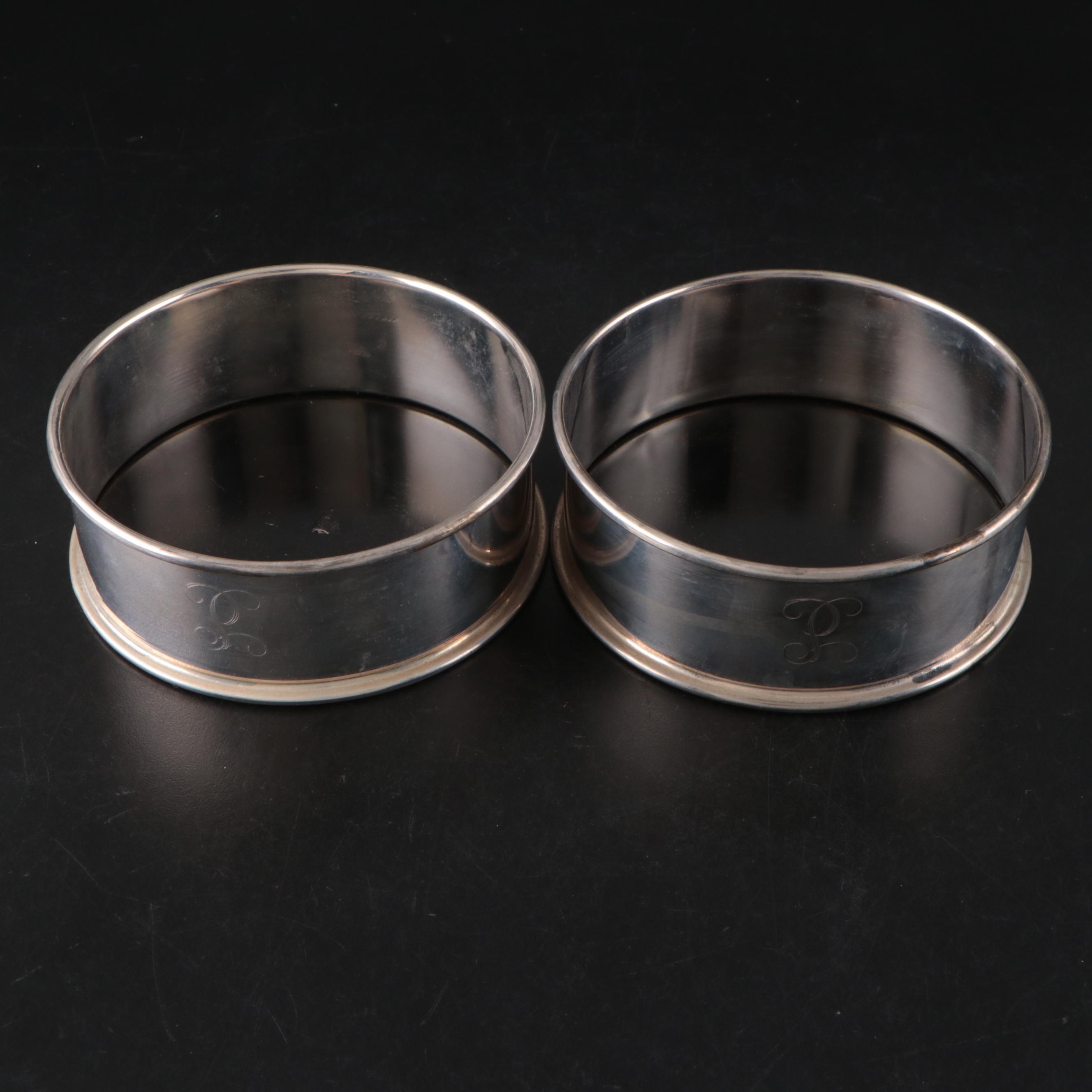 Reed & Barton Paul Revere Bowl with Other Silver Plate Tableware and Accessories