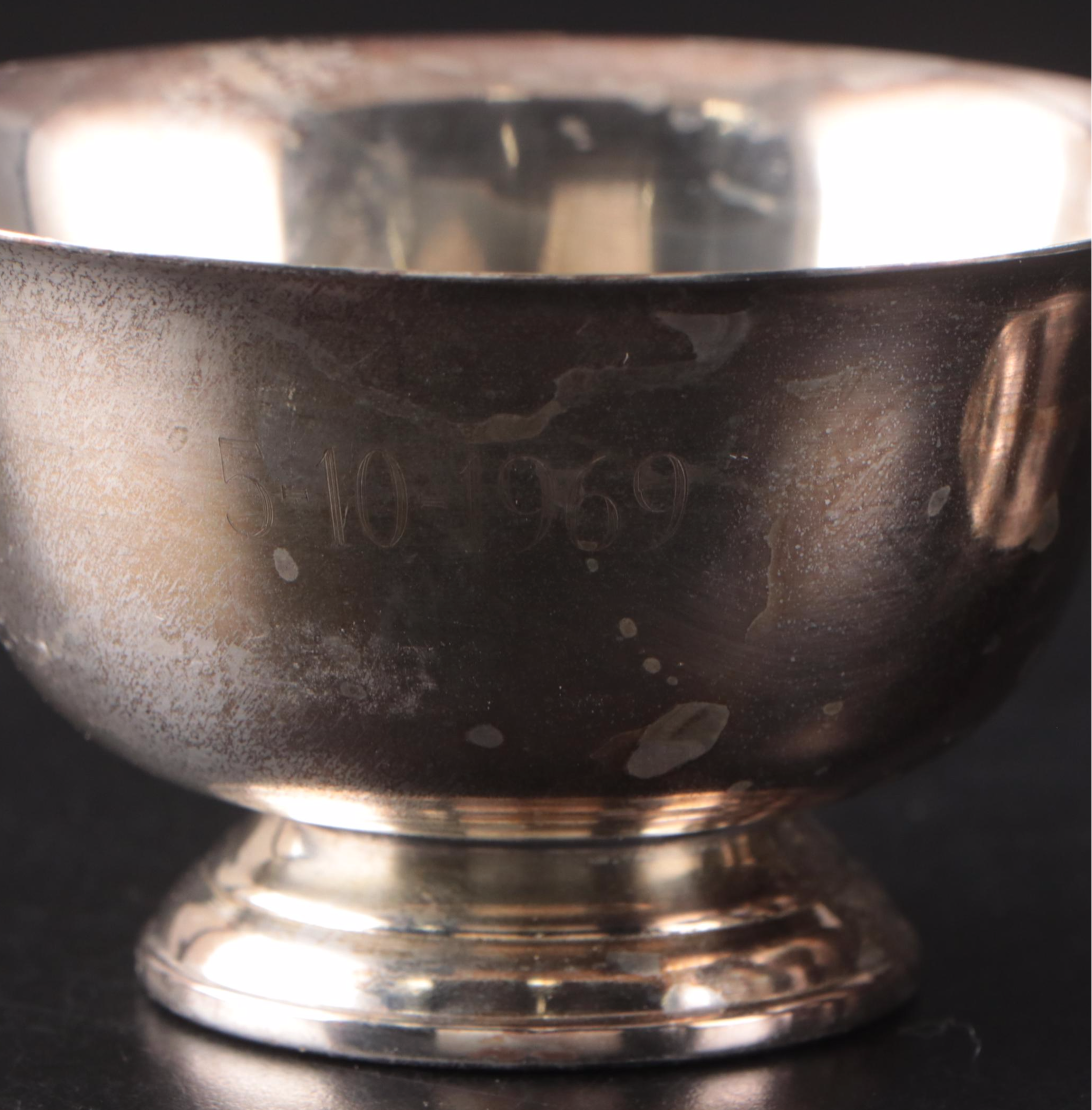 Reed & Barton Paul Revere Bowl with Other Silver Plate Tableware and Accessories