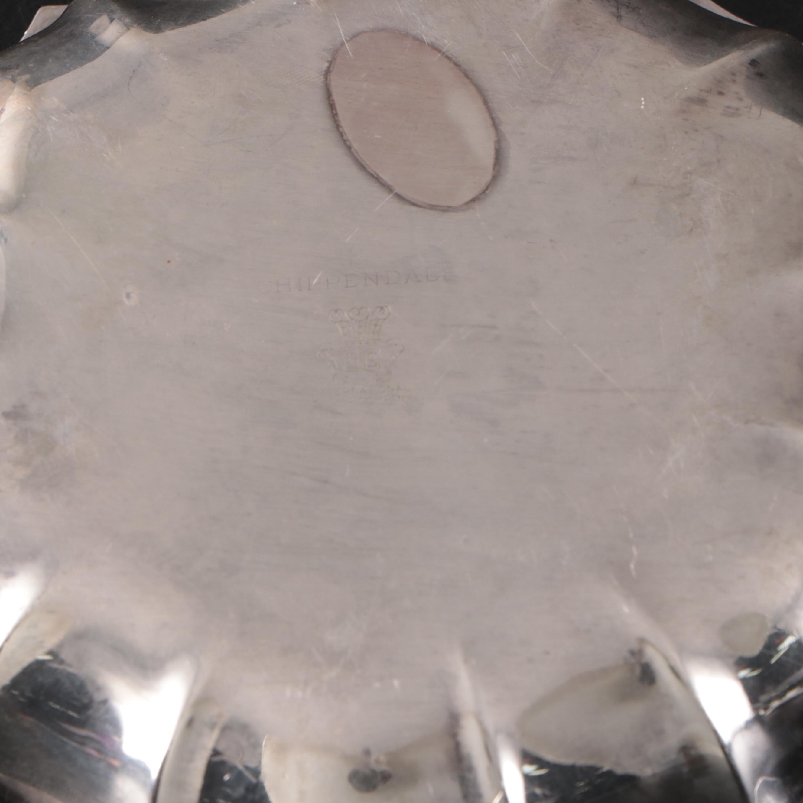 Reed & Barton Paul Revere Bowl with Other Silver Plate Tableware and Accessories