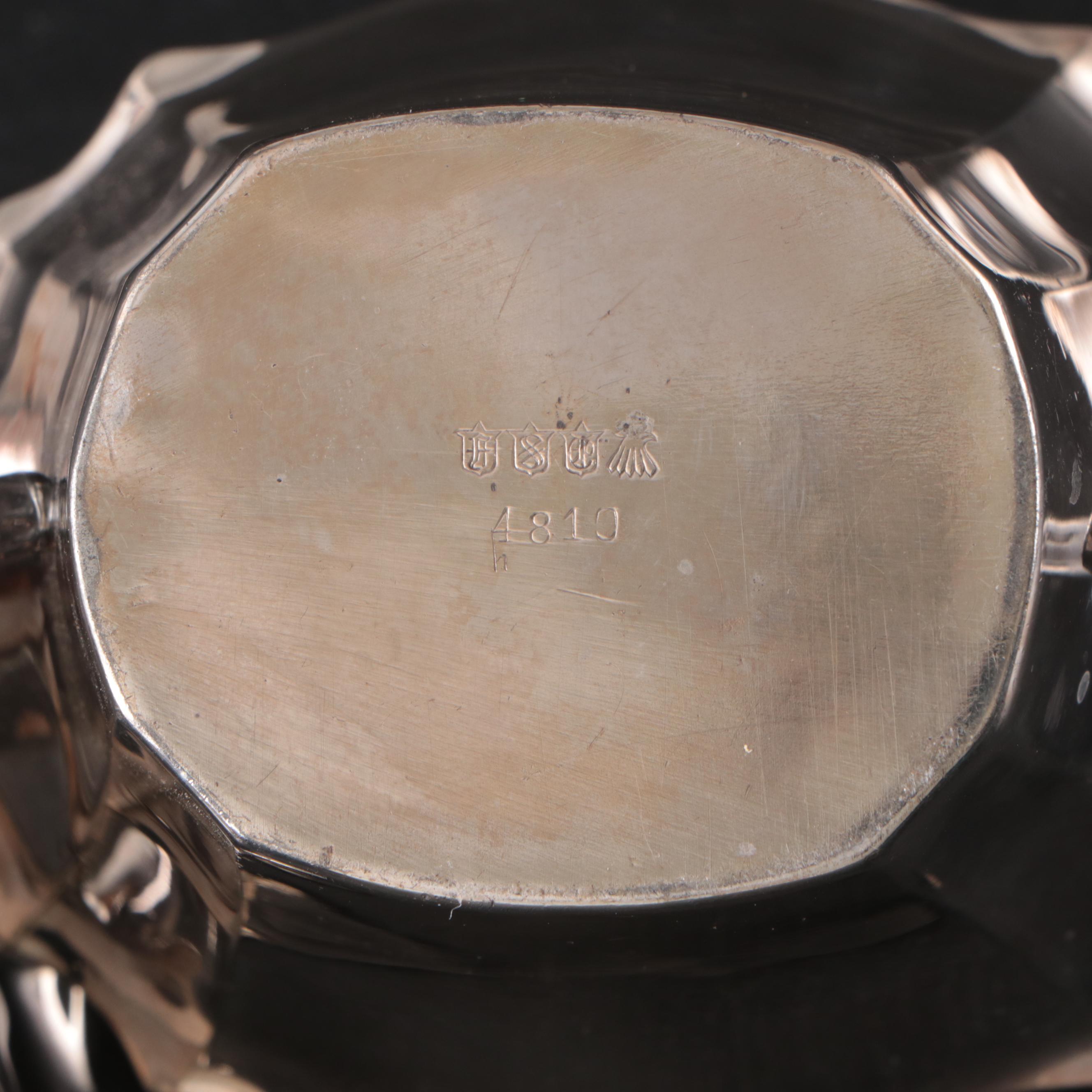 Reed & Barton Paul Revere Bowl with Other Silver Plate Tableware and Accessories