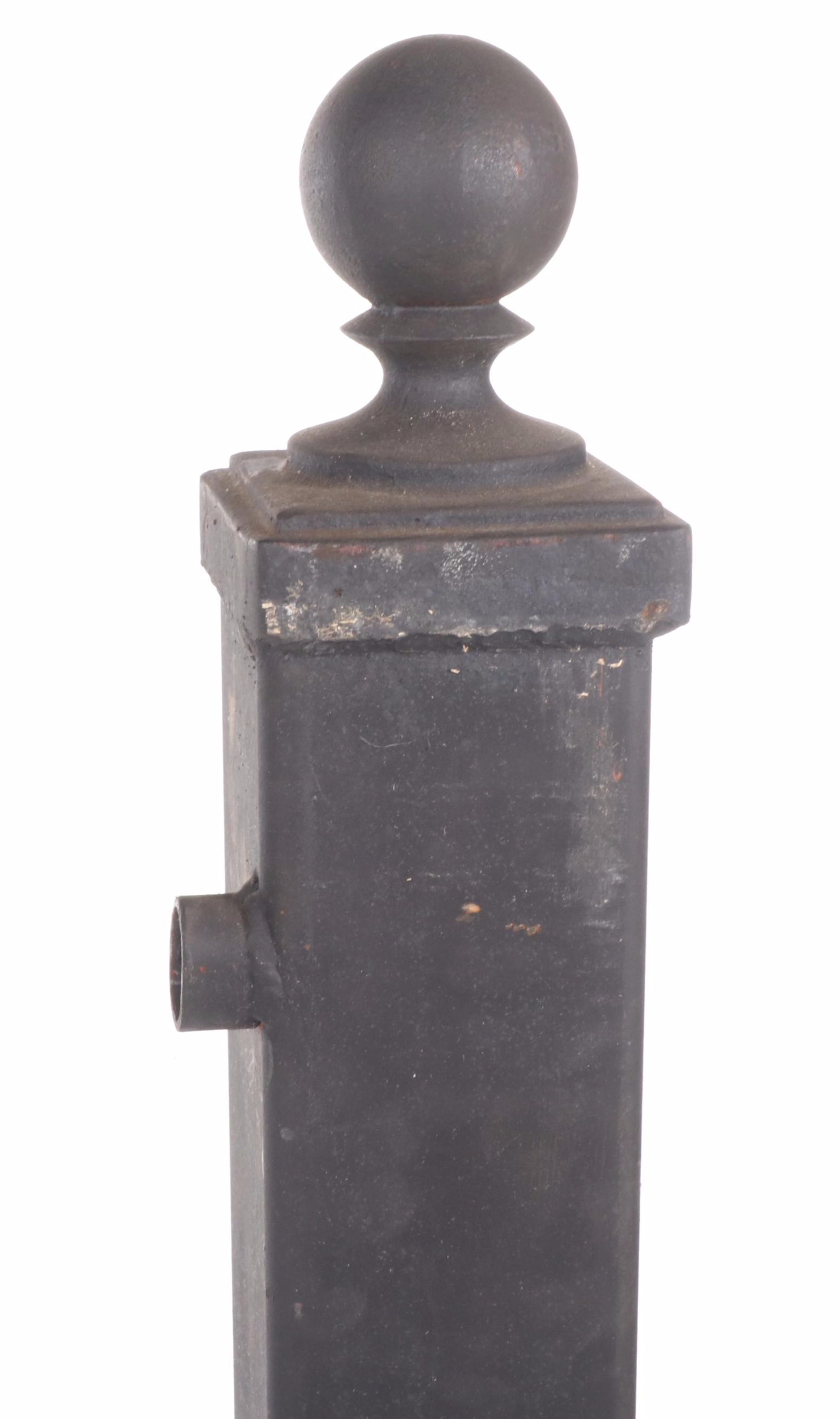 Hand-Crafted Cast Iron and Steel Garden Gate with Posts, Late 20th/Early 21st C.