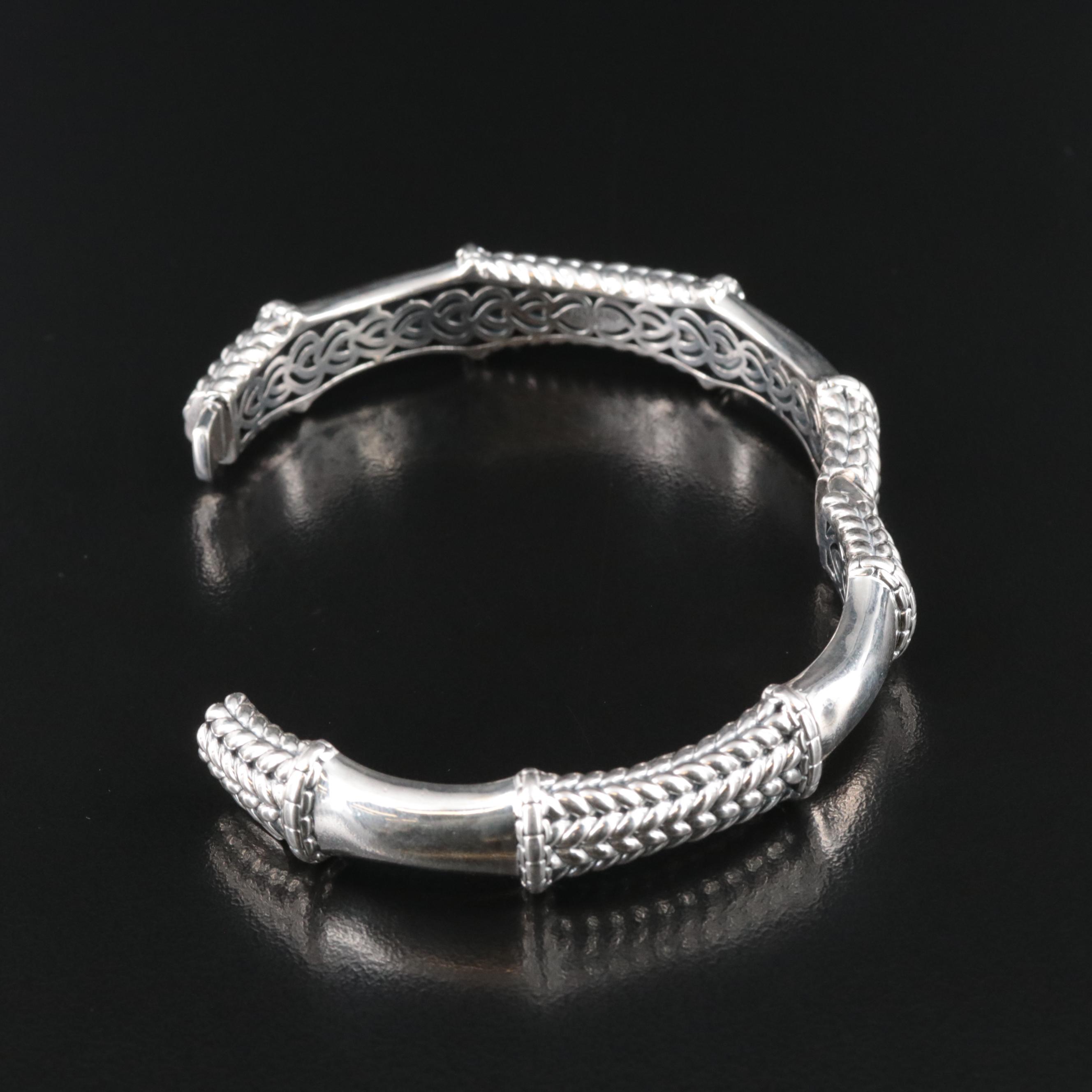 Jai by John Hardy Sterling Hinged Bangle