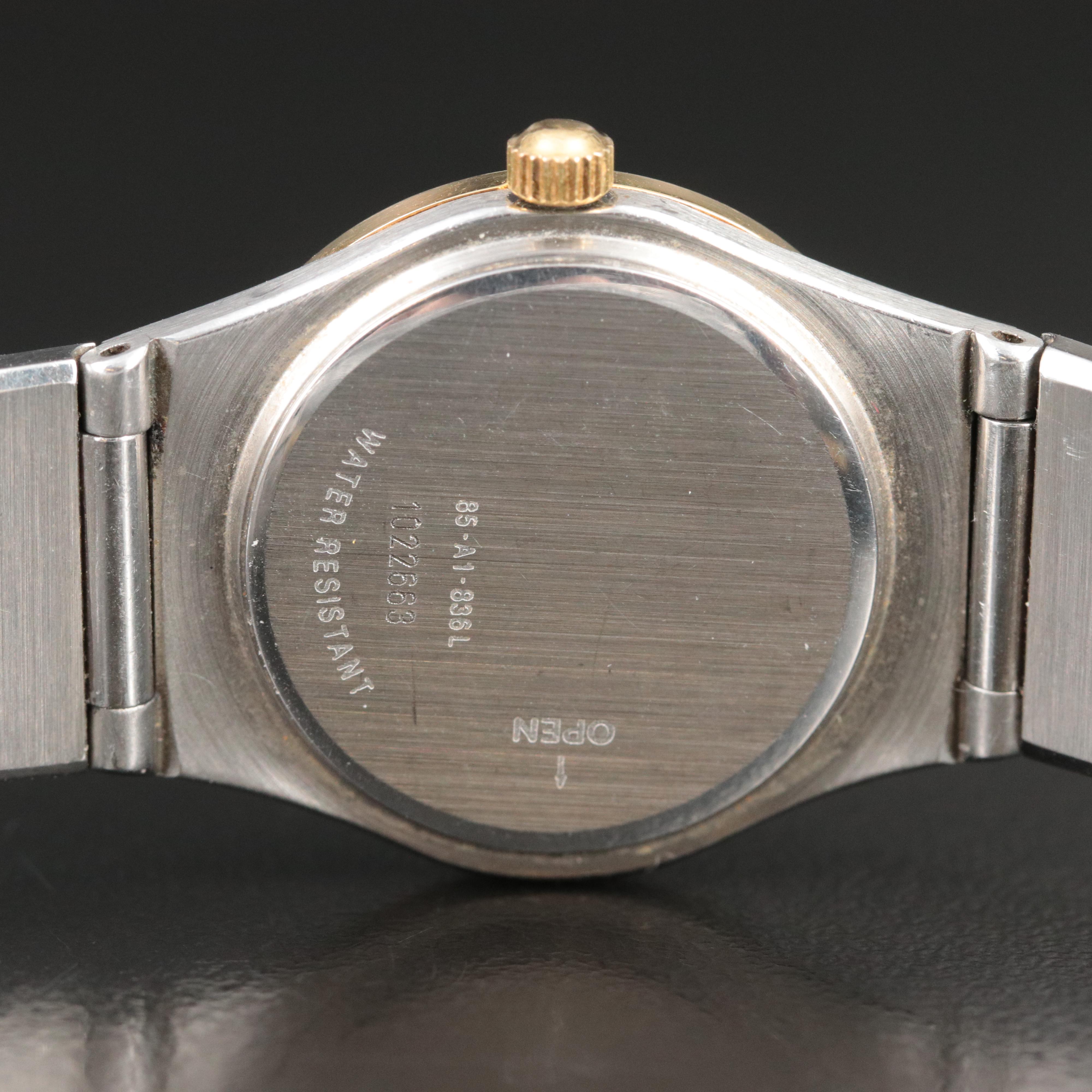 Movado Diamond Two-Tone Quartz Watch